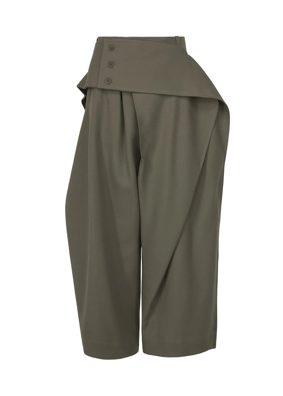 Issey Miyake Calligraph kalhoty černé vel. 2 vlněné