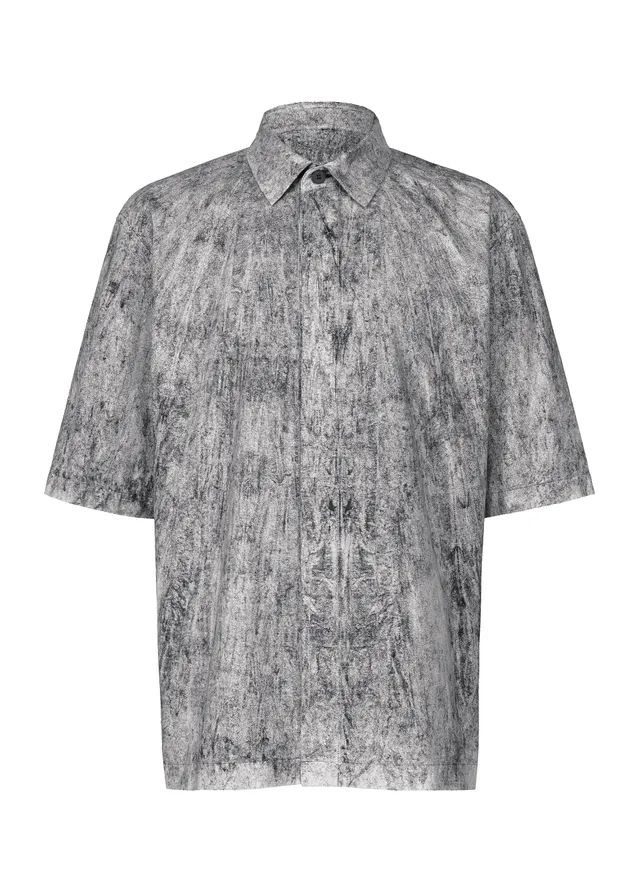 Issey Miyake IM Men Spec Shirt košile černá bavlněná
