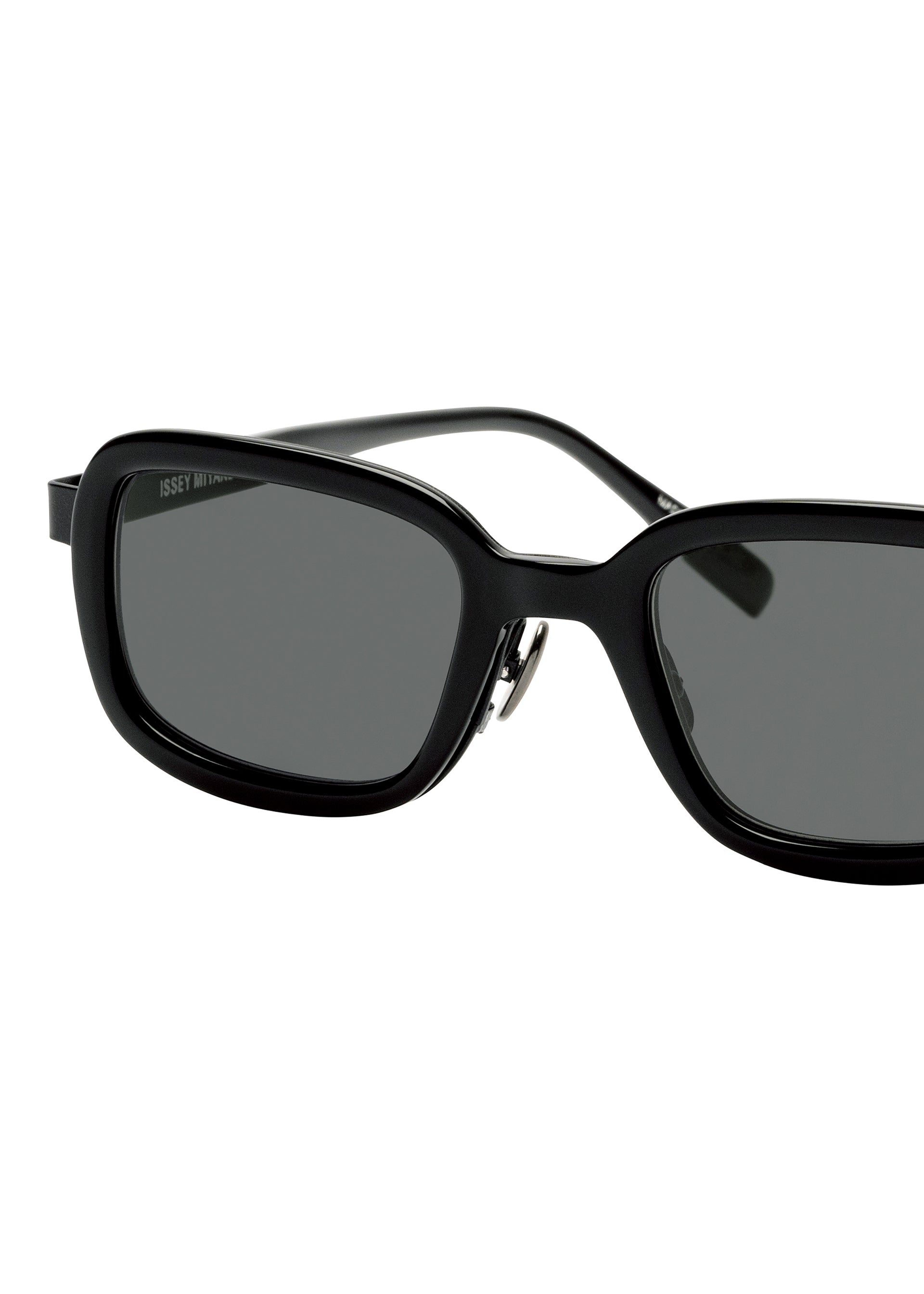 Issey Miyake Eyes Marrow-Square sluneční brýle černé