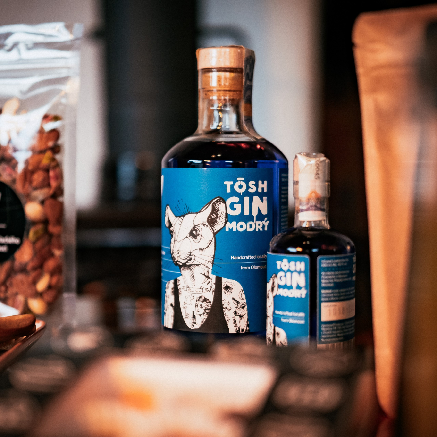 UP UPoint gin modrý dárkový
