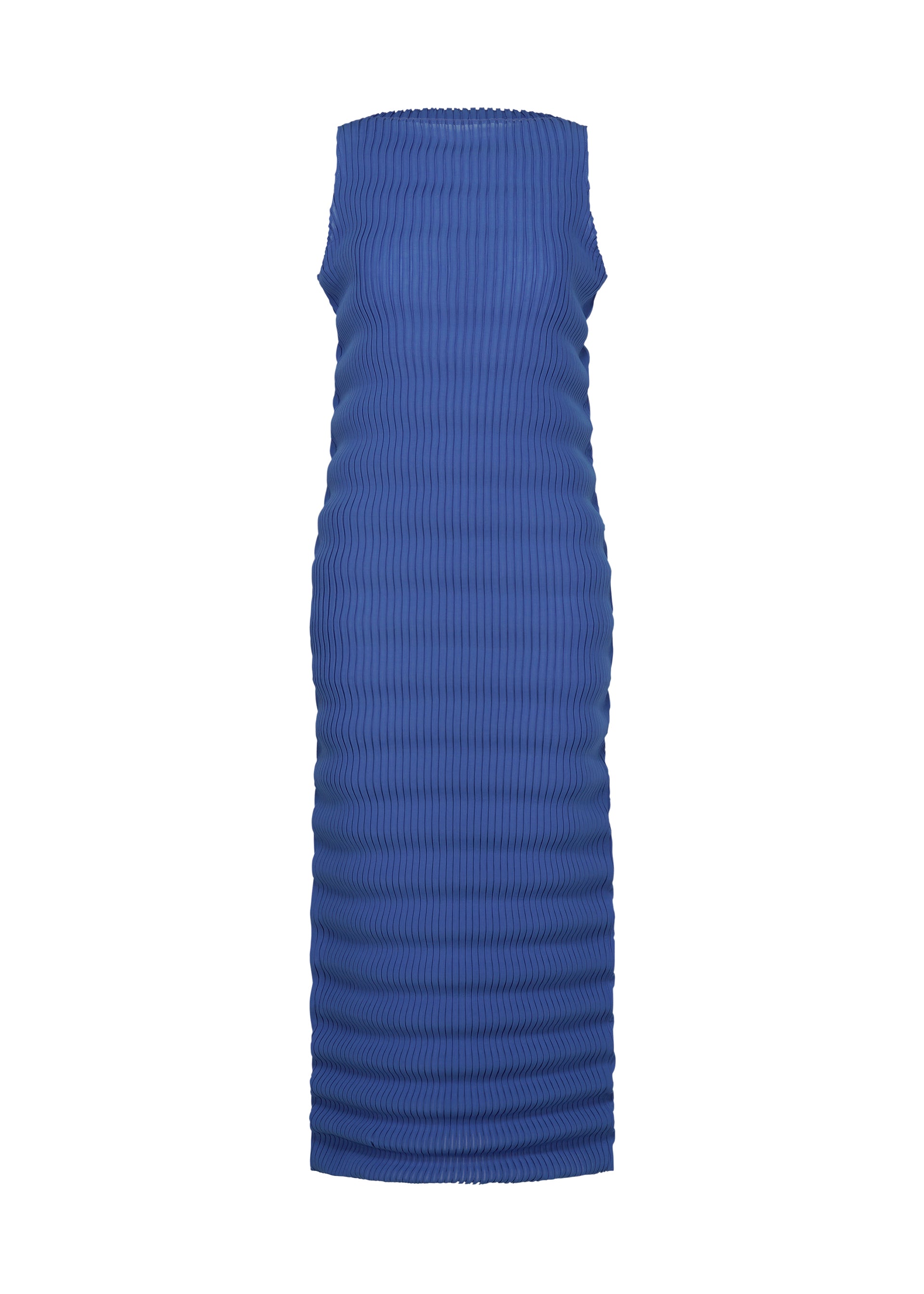 Issey Miyake Spring Pleats šaty černé bez rukávů