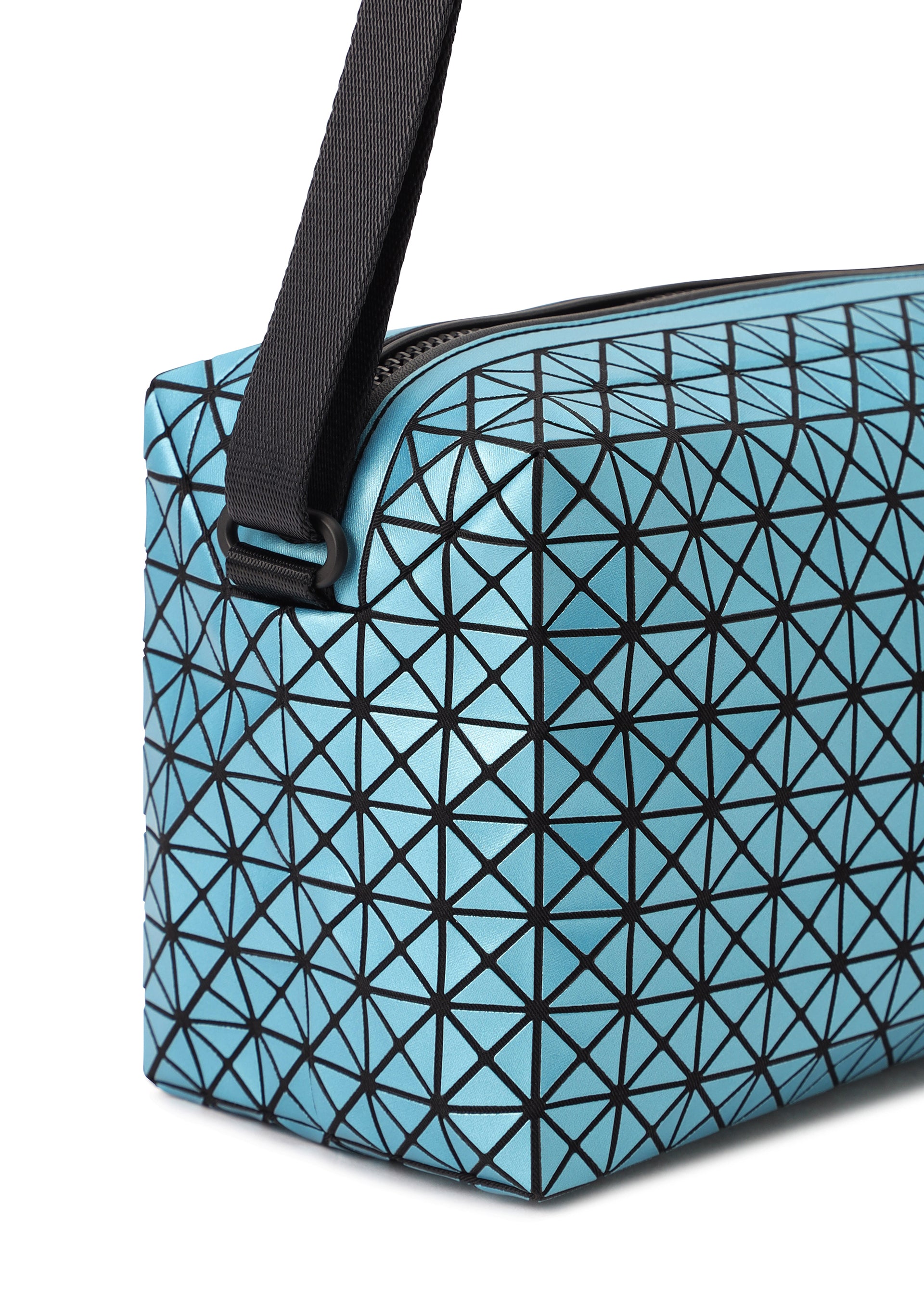 Bao Bao Issey Miyake Saddle Bag Metallic bronzová