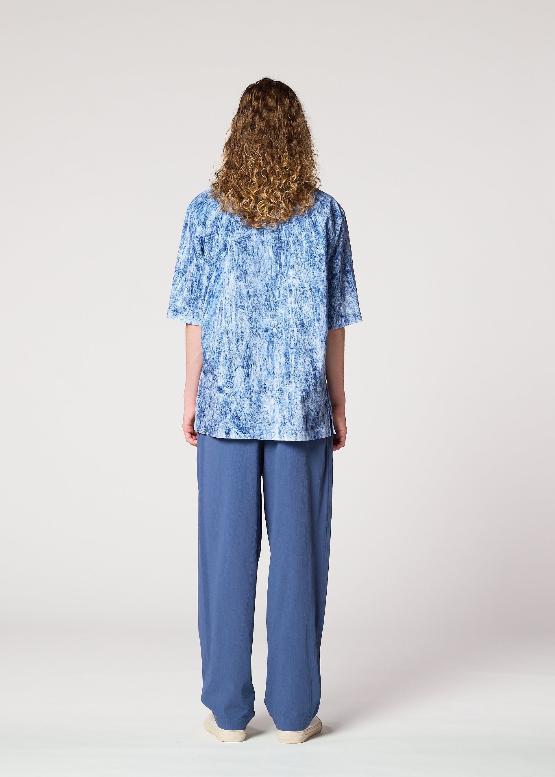Issey Miyake IM Men Spec Shirt košile černá bavlněná