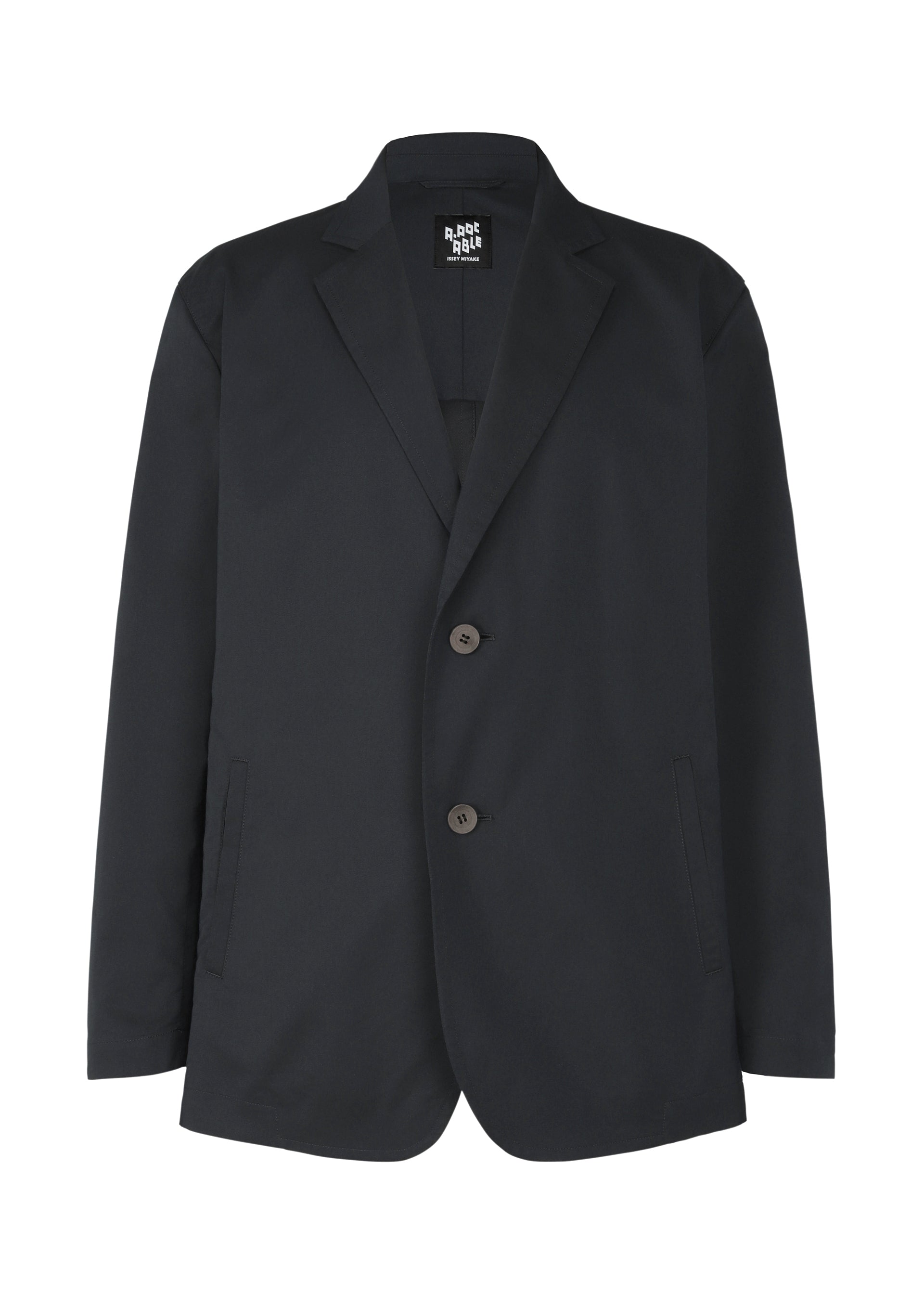 Issey Miyake Type-S Basics sako černé dvouknofličkové