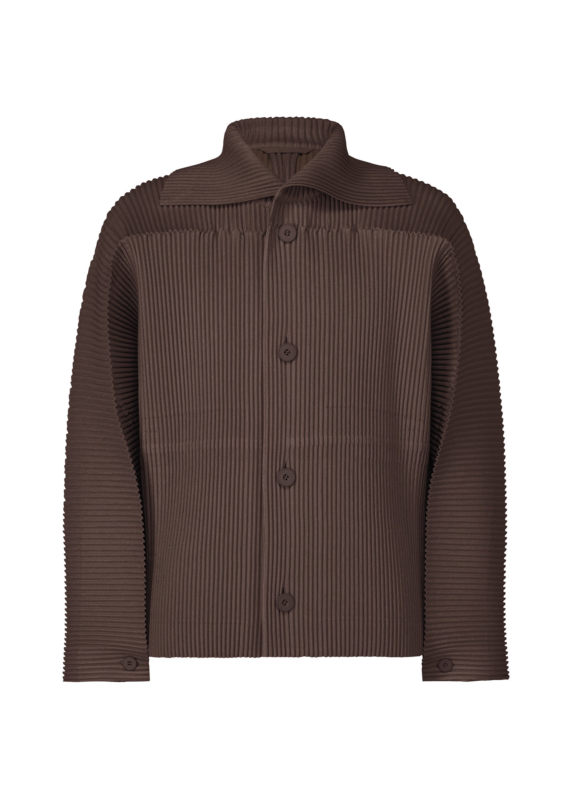 Issey Miyake Linen Like bunda béžová 2