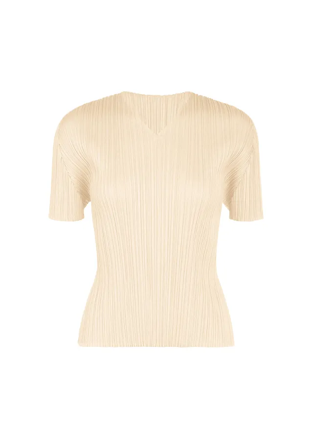 Issey Miyake Monthly Colors August top OFF WHITE