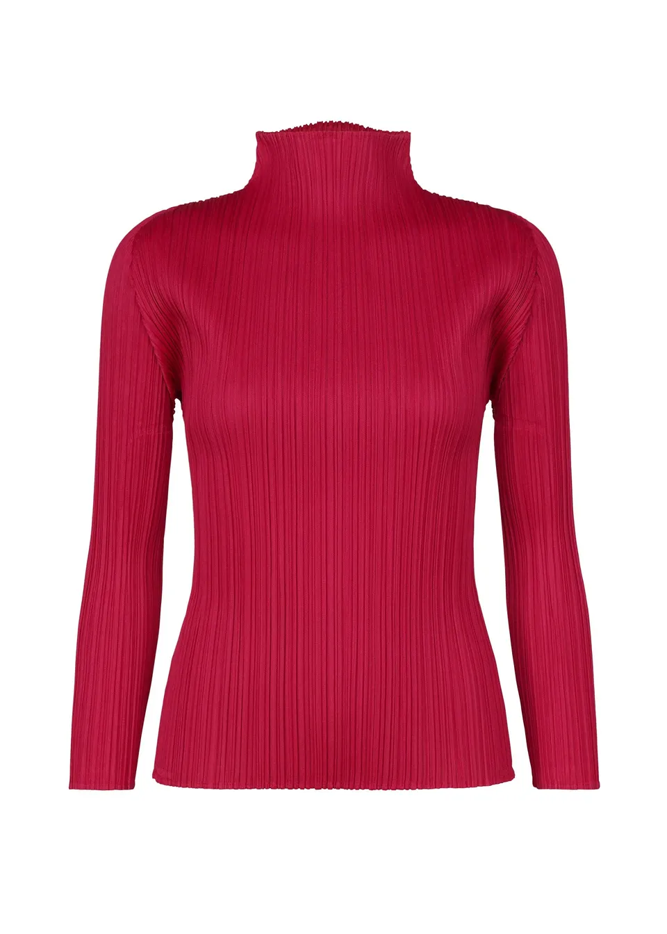 Pleats Please Issey Miyake New Colorful Basics 4 rolák karmínová