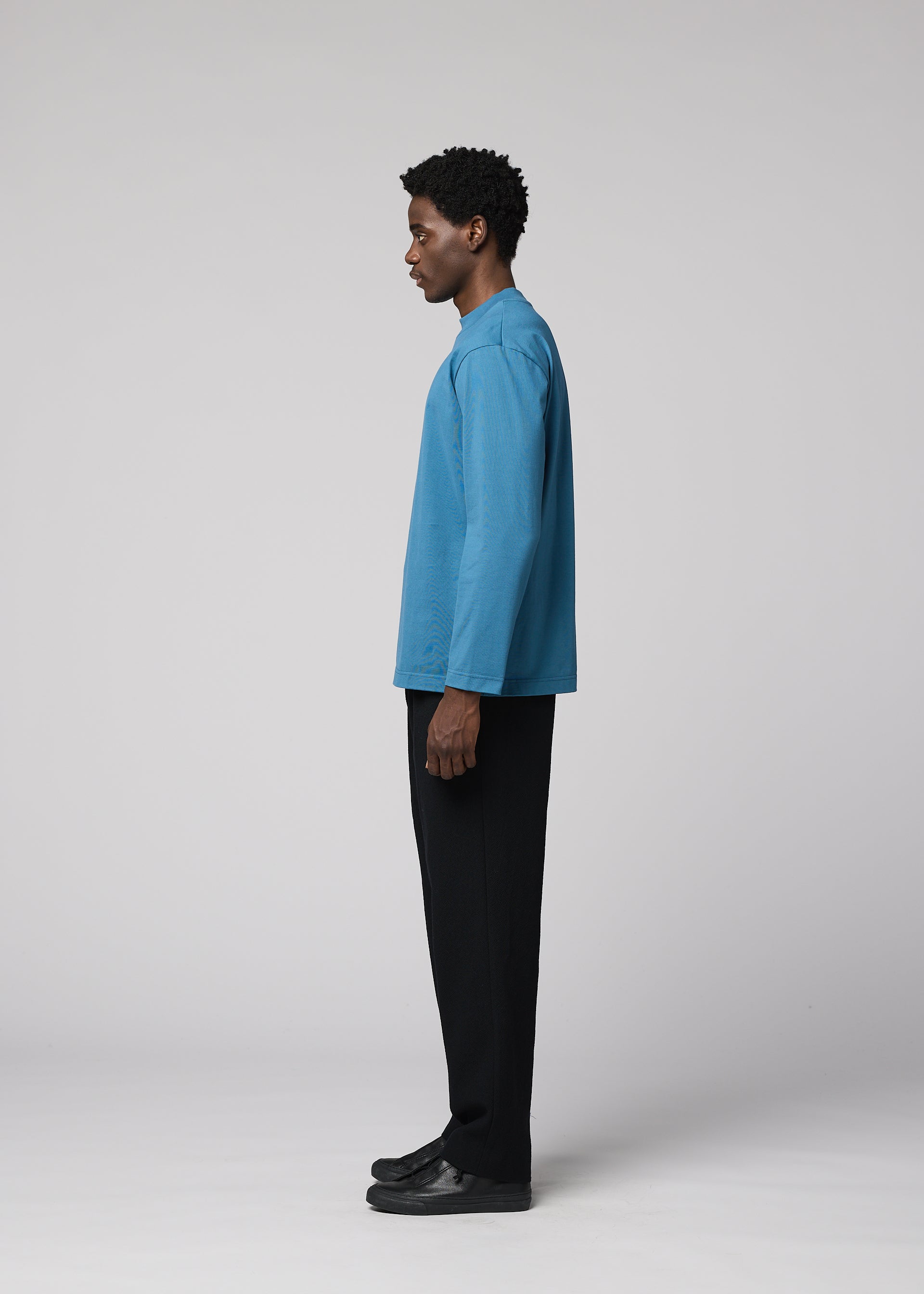 Issey Miyake IM Men 40/2 Jersey Stitch tričko hnědé