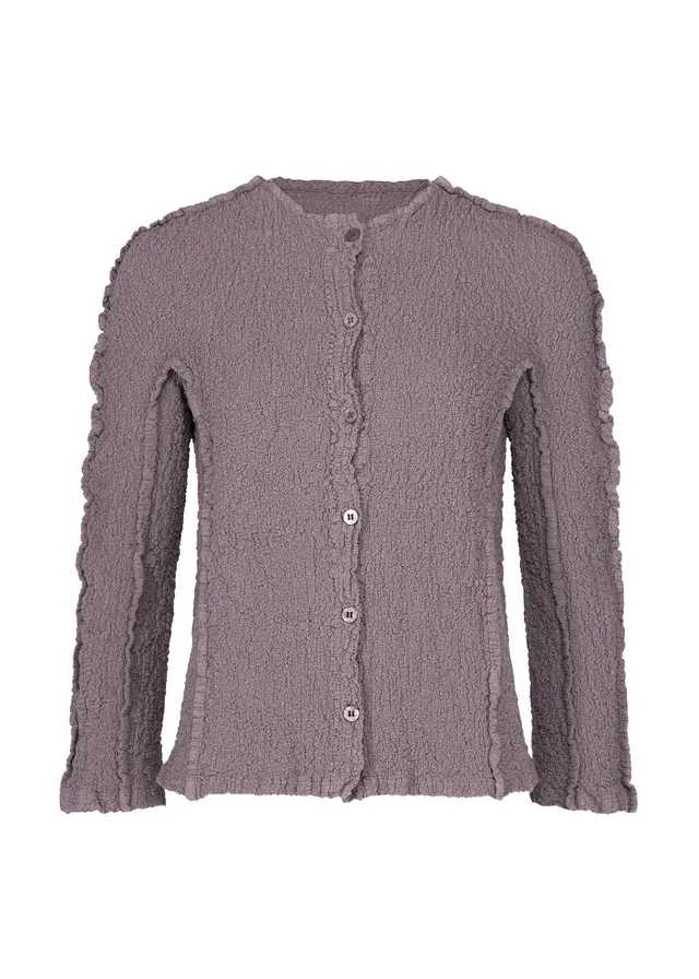 Issey Miyake Round Cauliflower kardigan taupe