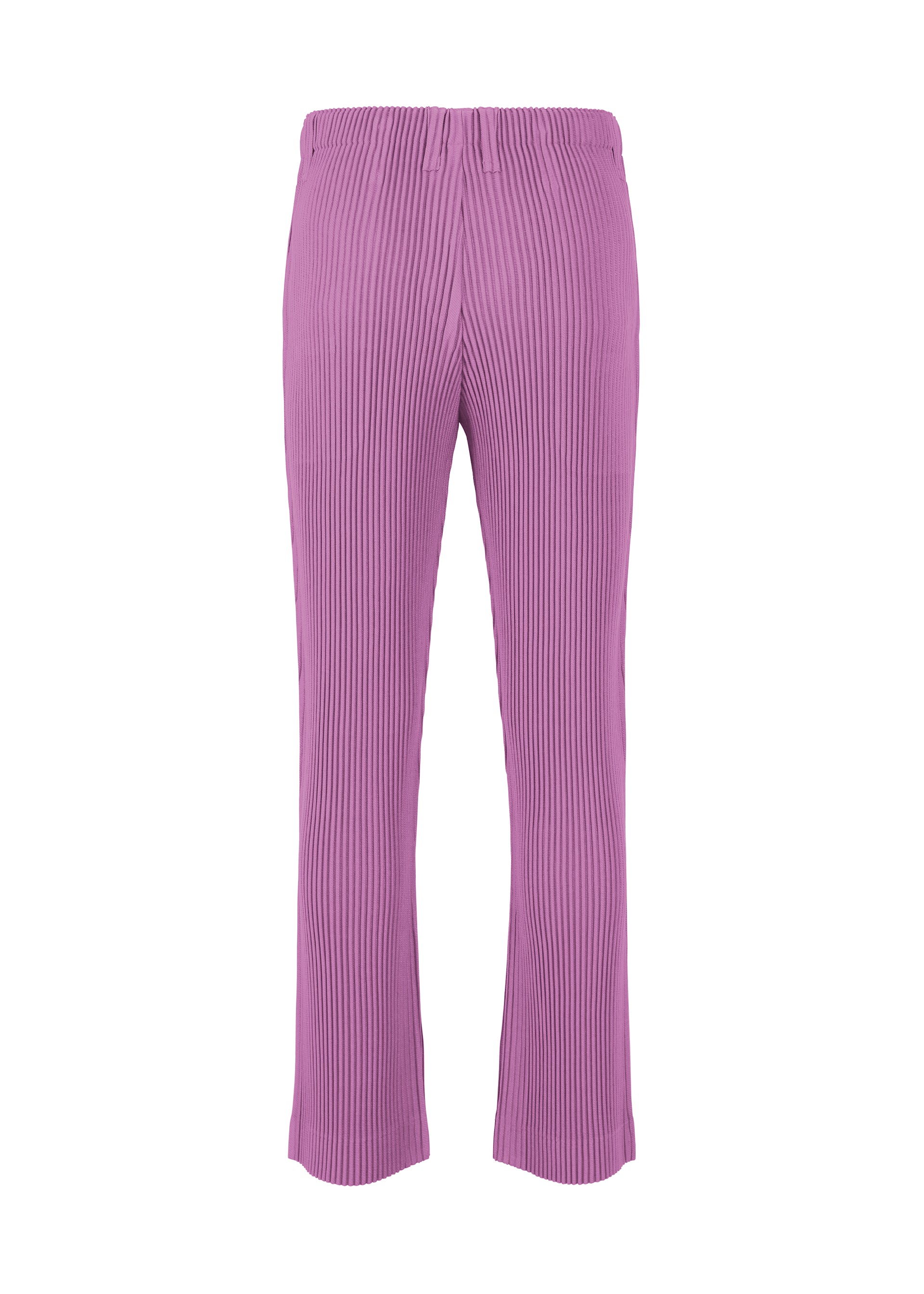 Issey Miyake Kersey Pleats HP63420 kalhoty hnědé rovne