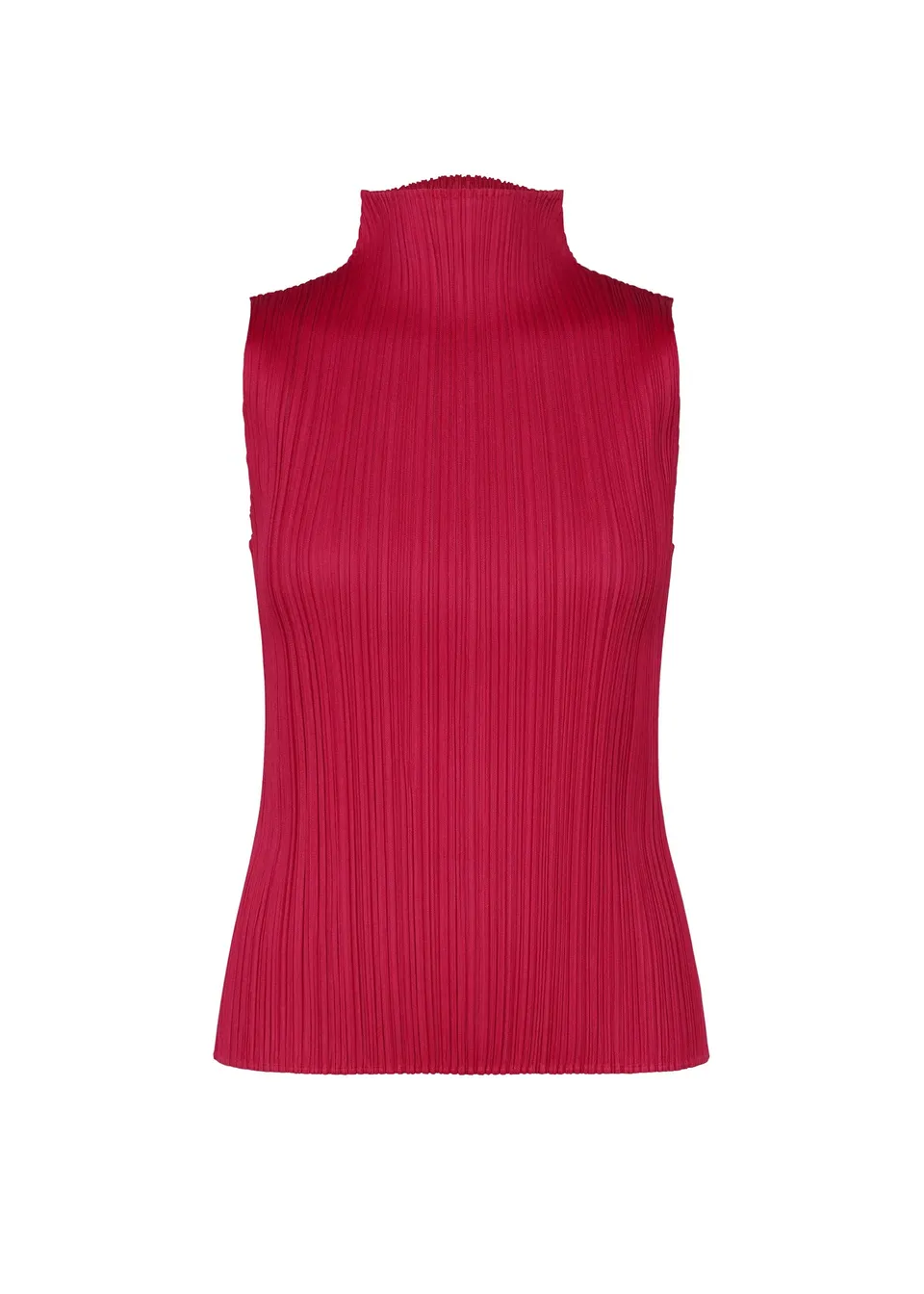Issey Miyake New Colorful Basics 4 dámský top karmínový