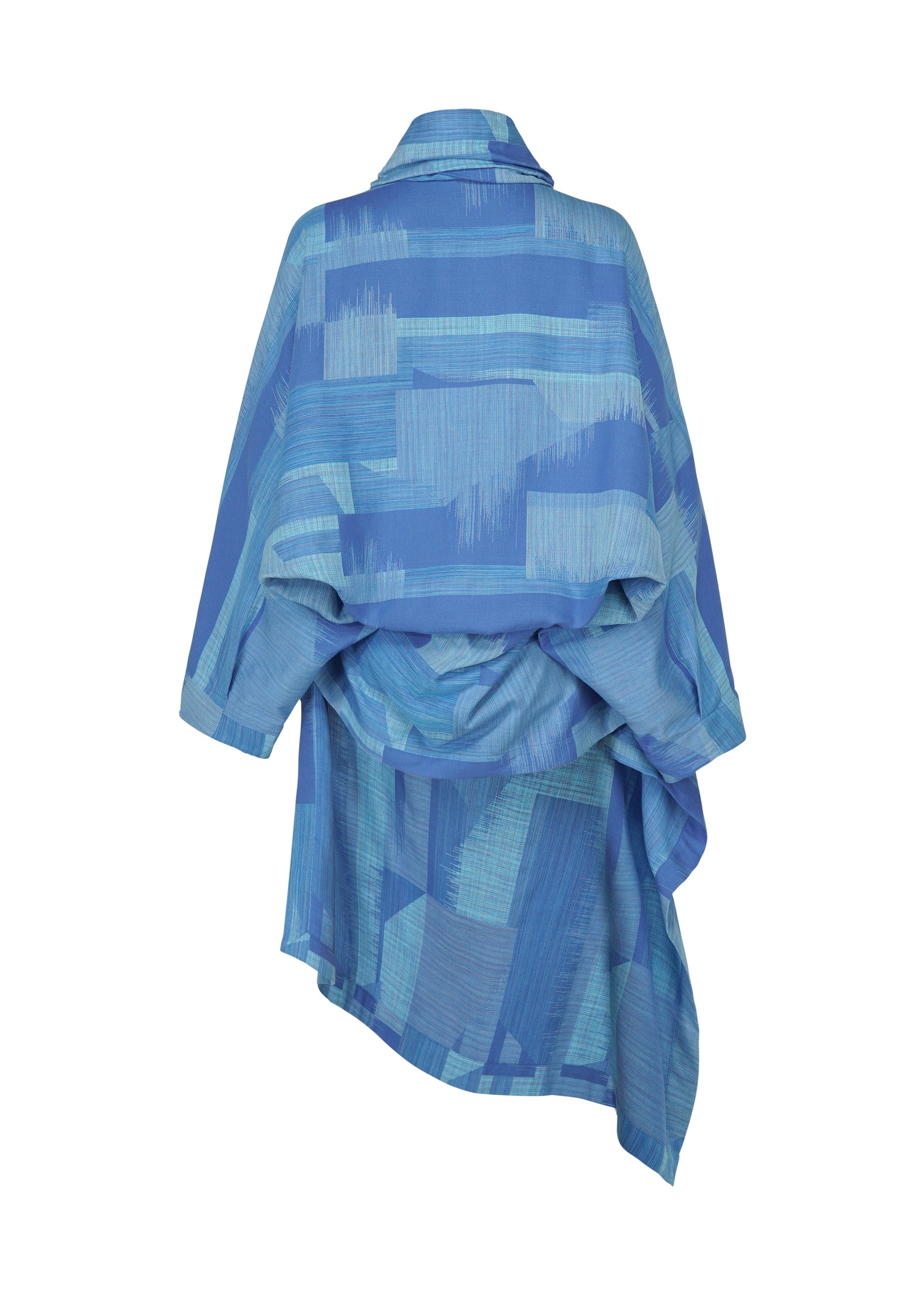Issey Miyake Kasuri bunda Black vel. 2 splývavá