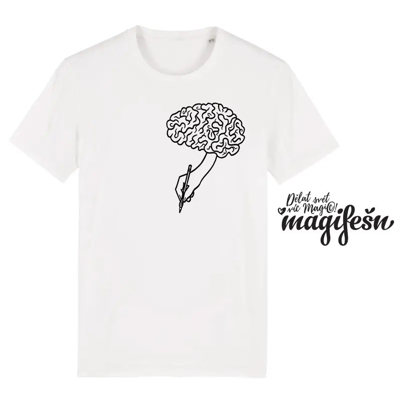 Magifešn BIO tričko XY Brainstorming biobavlna