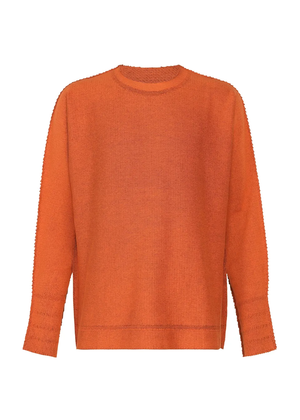 Issey Miyake Type-A 001-1 pletený top oranžový vel. 2