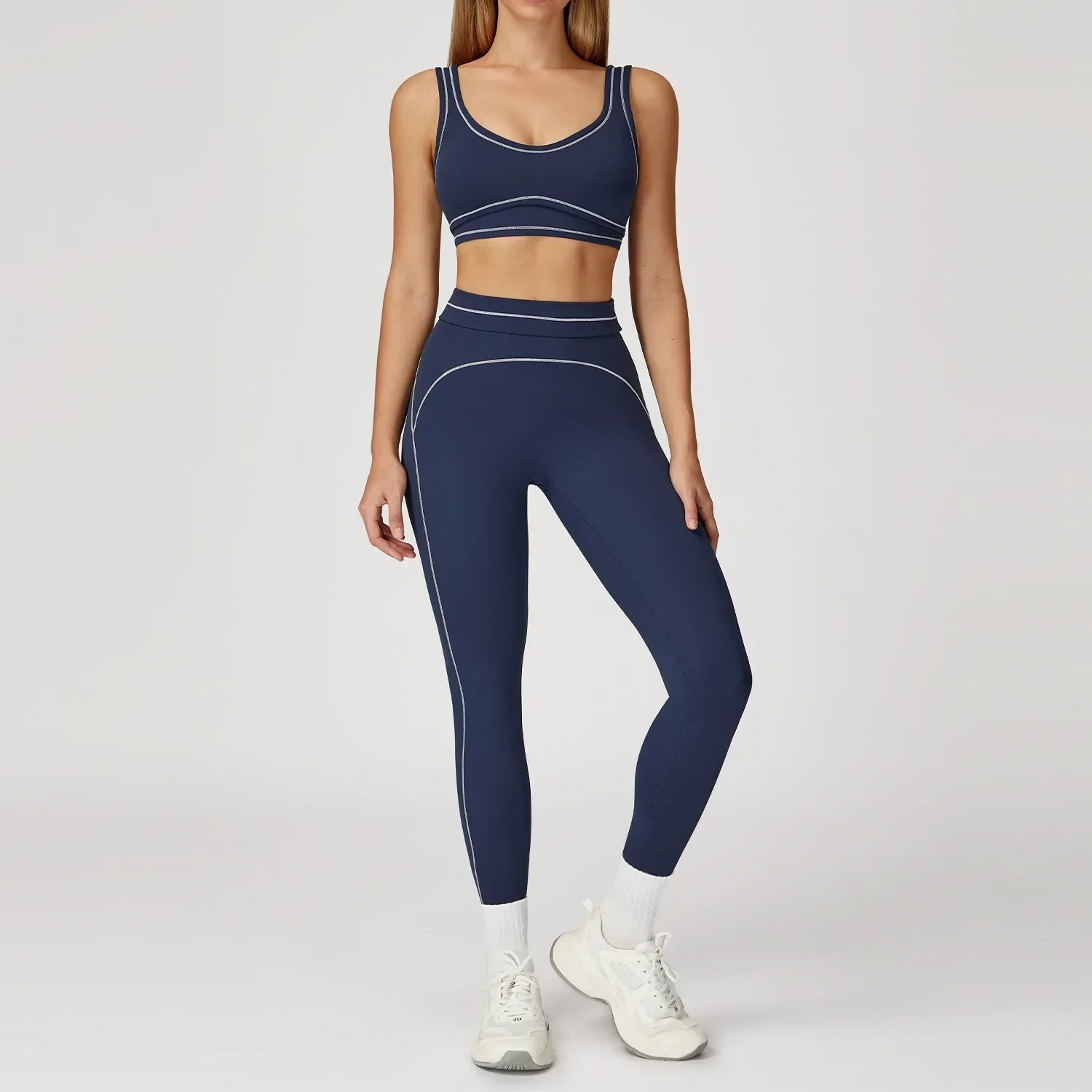 Norielle Sculpt sportovní set černá S stahovací