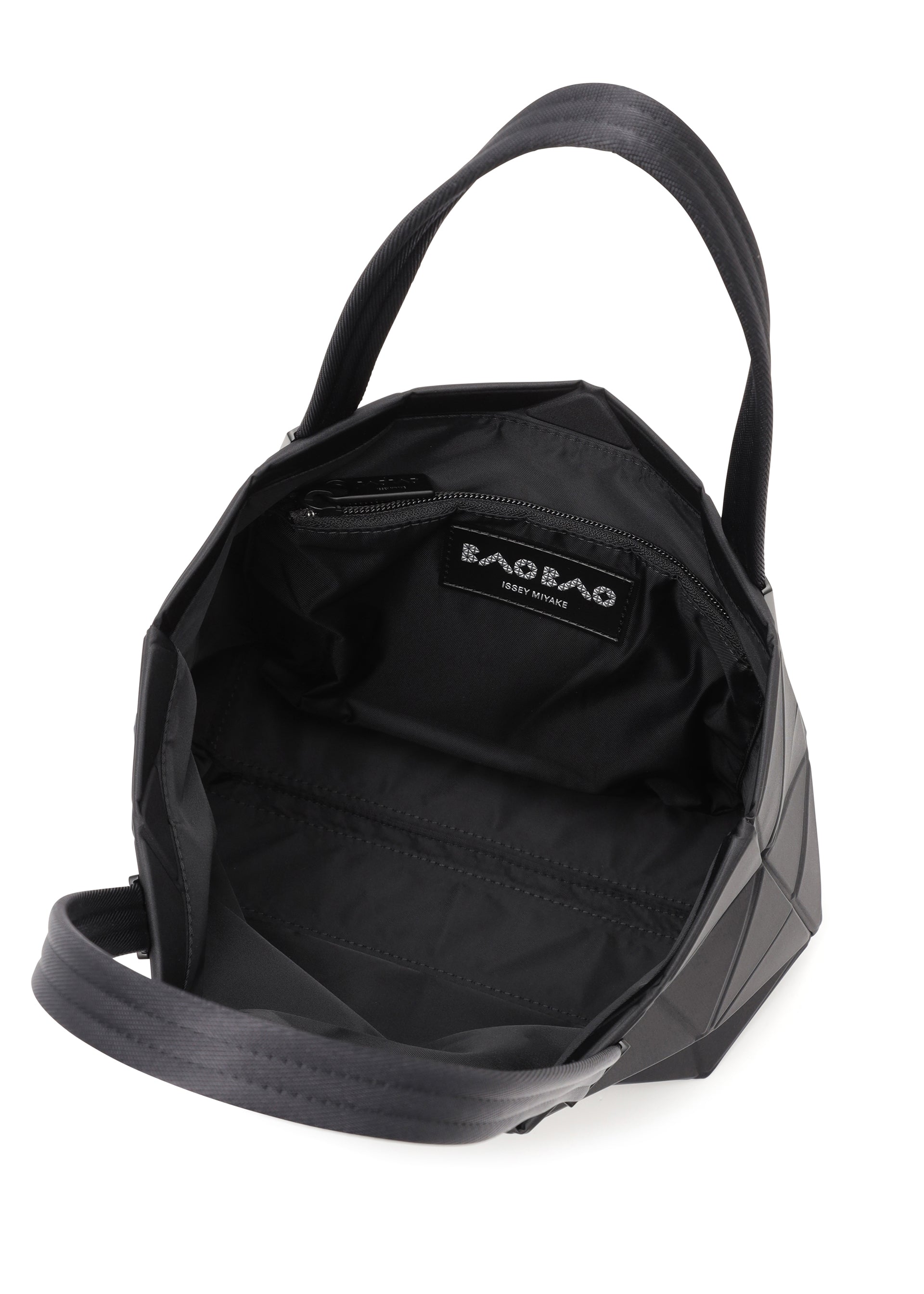 Issey Miyake Track tote bag šedá nylonová