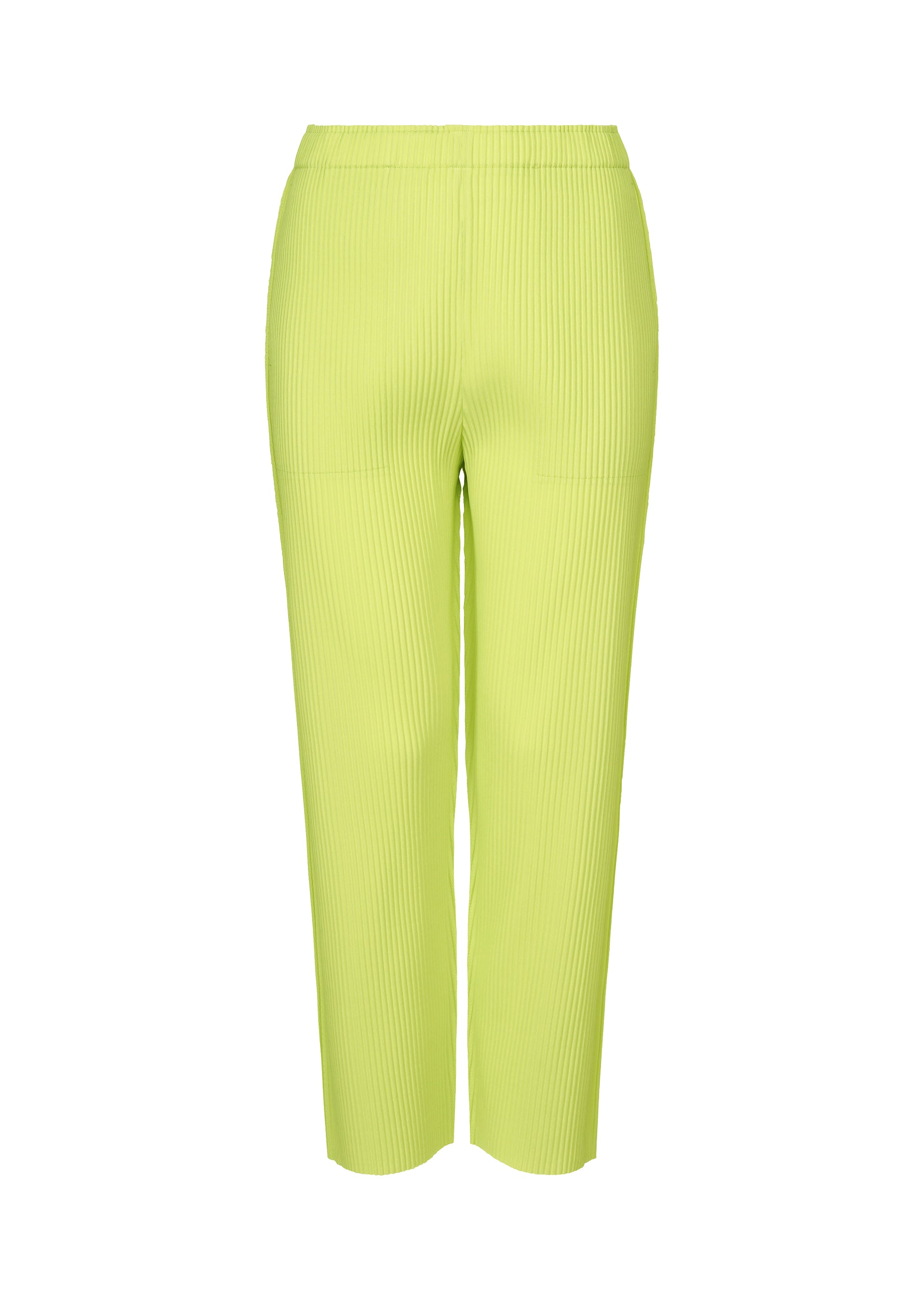 Issey Miyake Fine Knit Pleats MI64KF261 dámské kalhoty camel