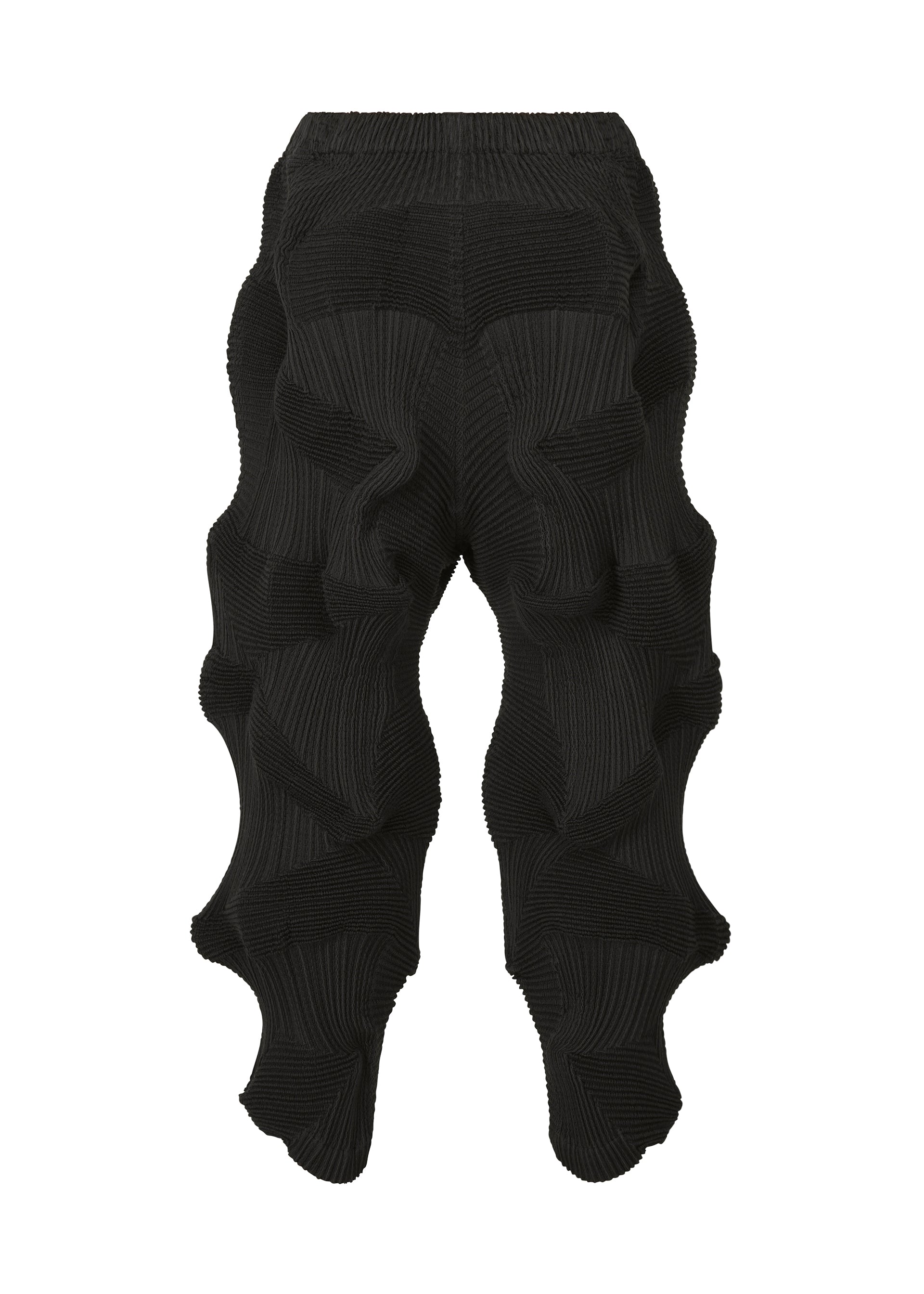 Issey Miyake Type-O 020 kalhoty bílá strečové
