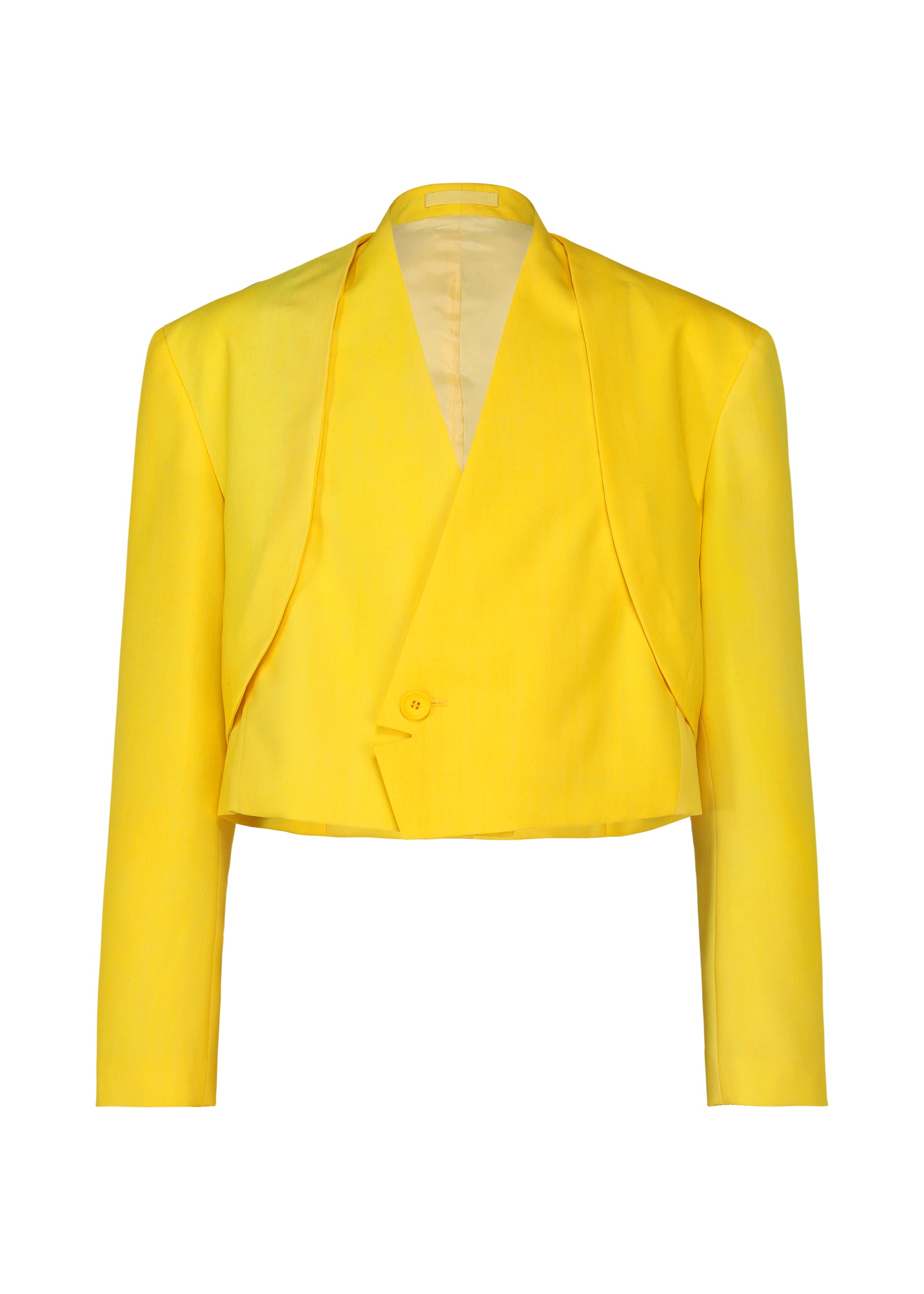 Issey Miyake Gradation Wool bunda černá vlněná