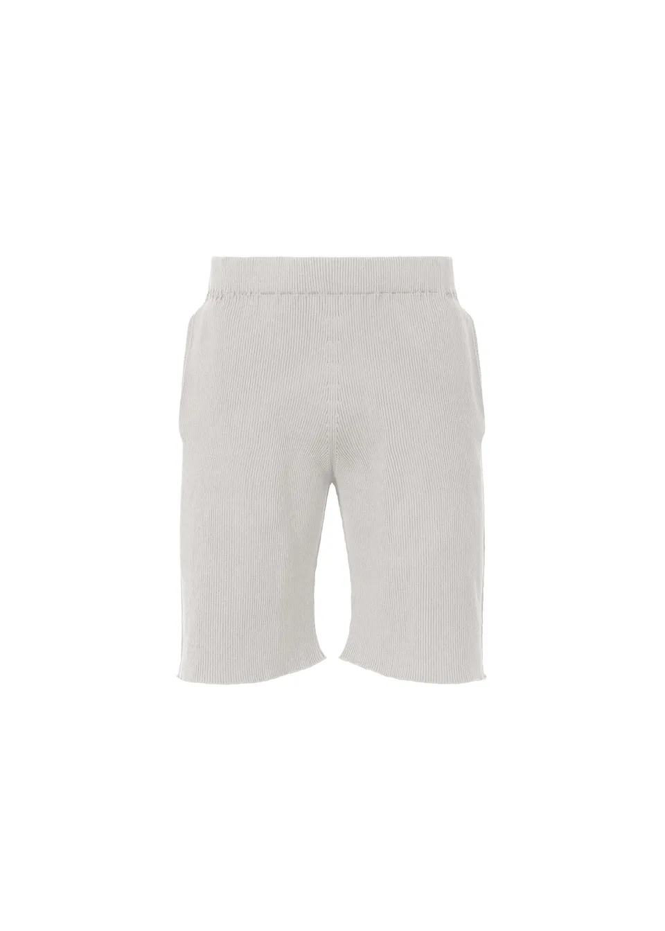 Issey Miyake Basic Knit šortky Light Gray s kapsami