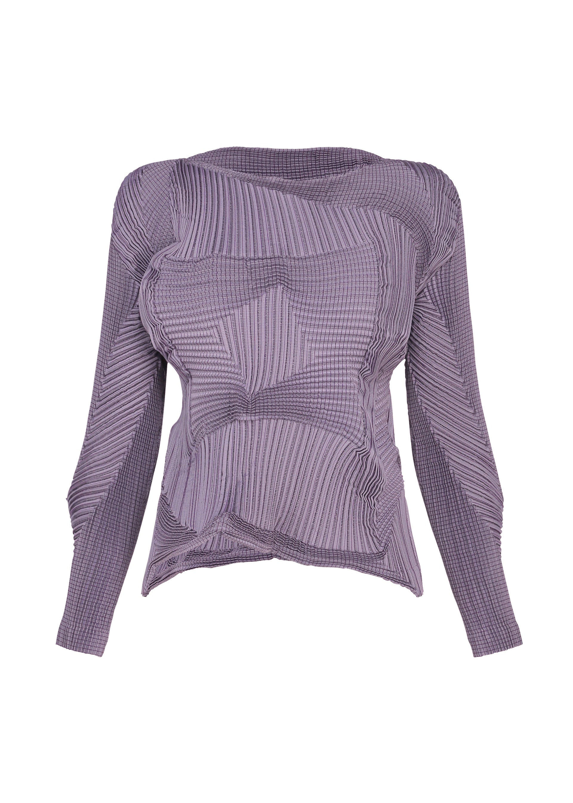 Issey Miyake Type-O 003-1 top růžový steam stretch