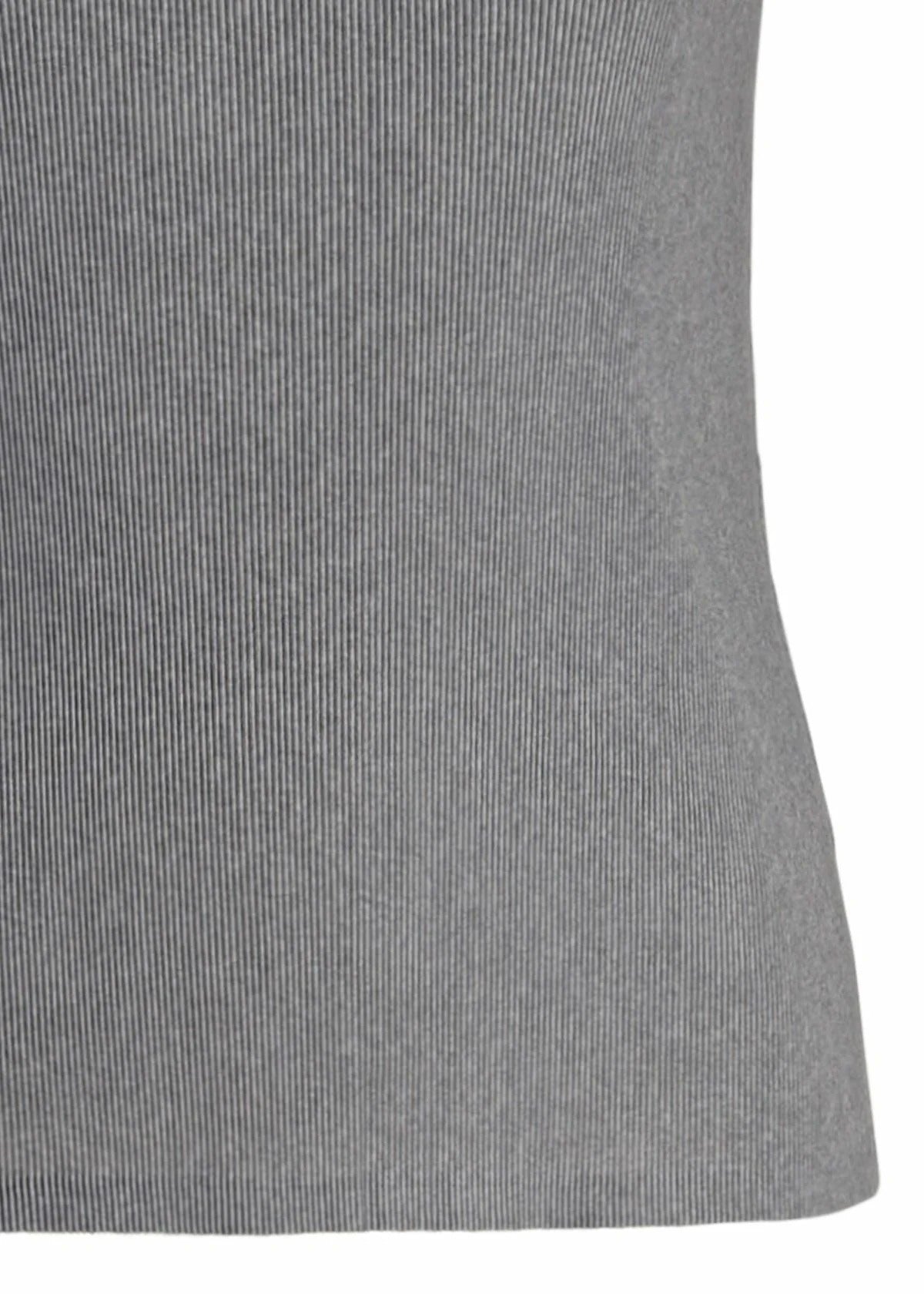 Issey Miyake Mist Basics plisovaný top světle šedý vel. 3