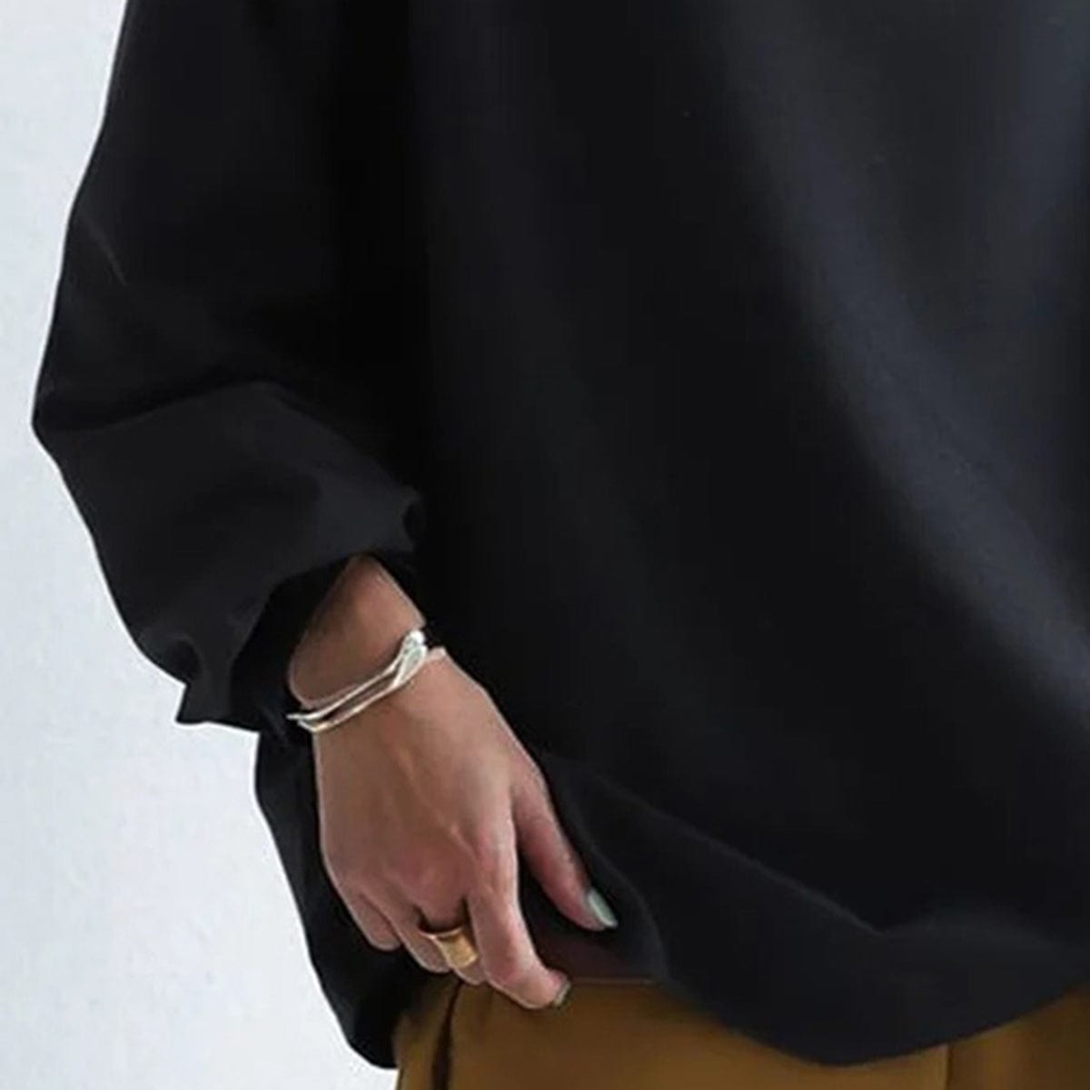 Norielle oversize svetr s rolákem černý
