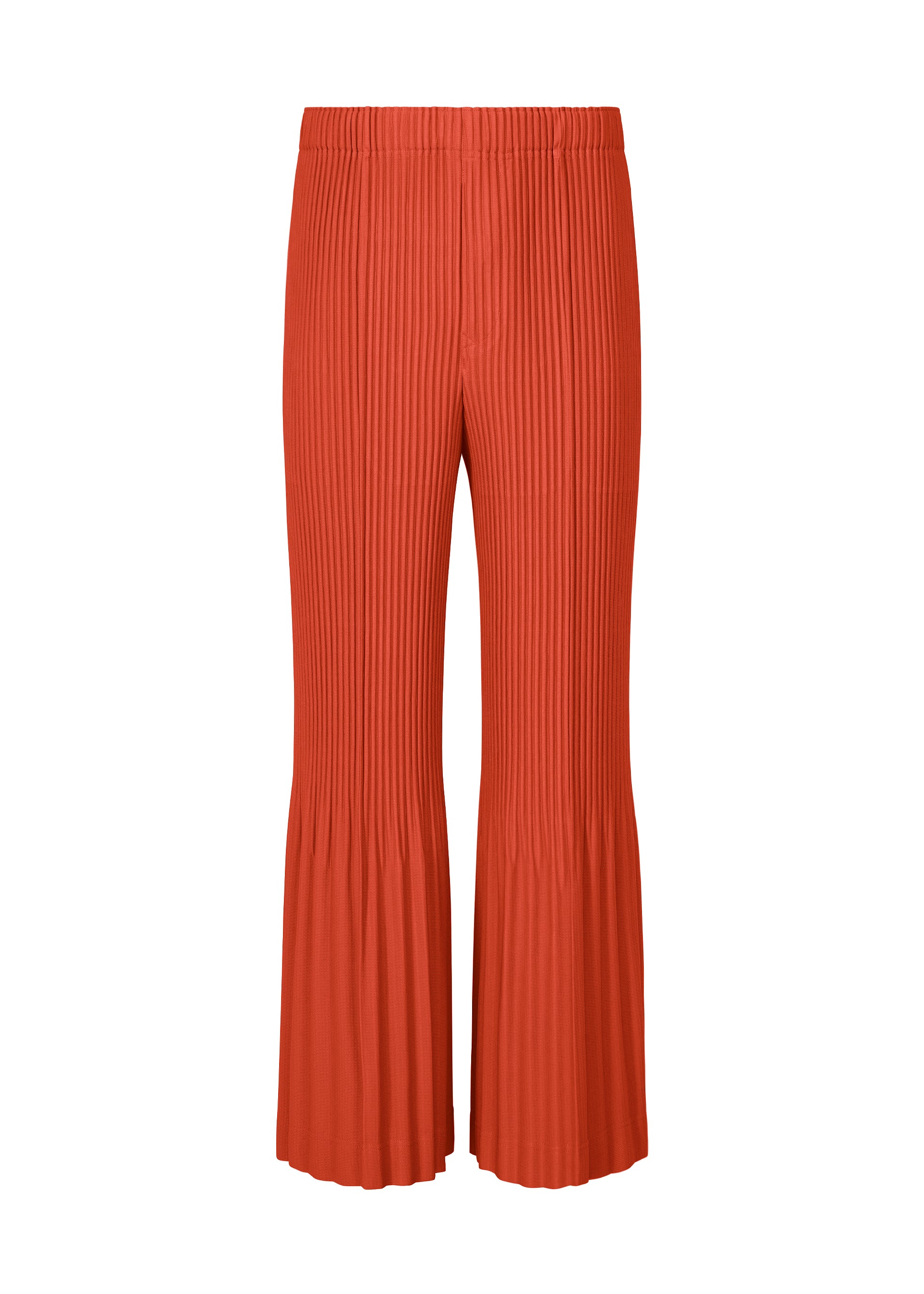 Homme Plissé Issey Miyake Pleats Bottoms 1 kalhoty černé flare