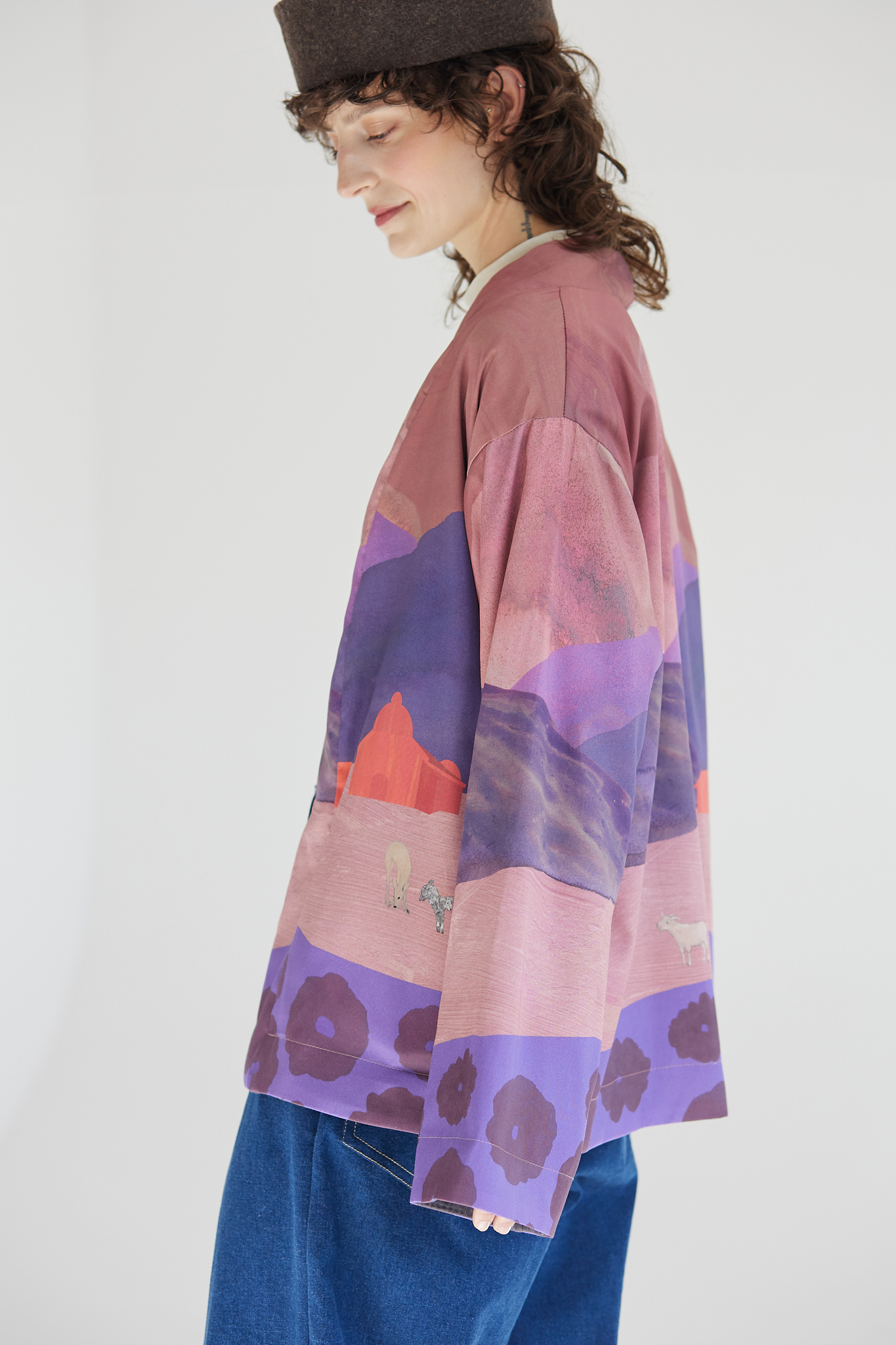 AURELIA & ZWEI FRAUEN Story of Sacramento kimono oboustranné