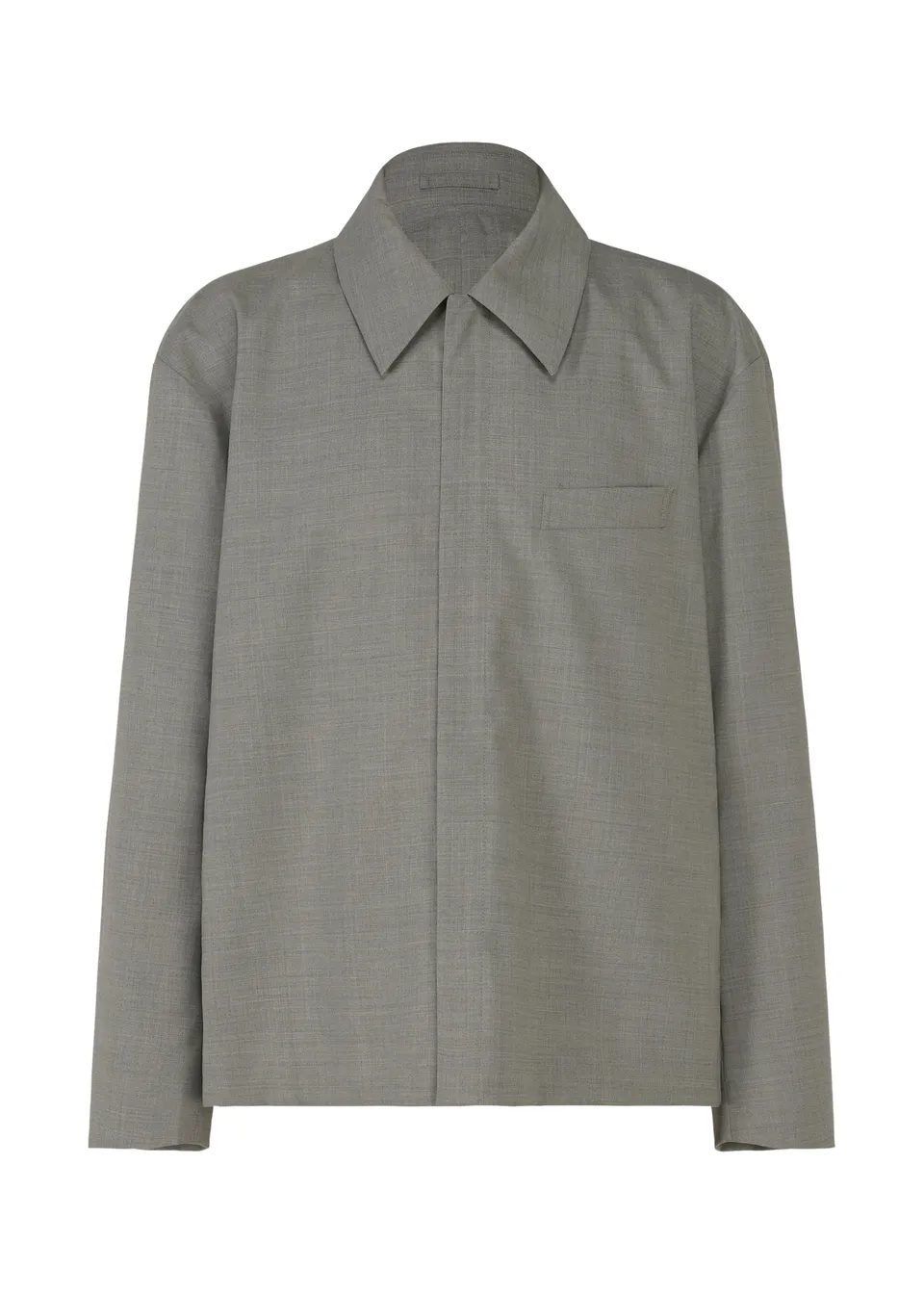 Issey Miyake Suave bunda Gray vlněná pánská