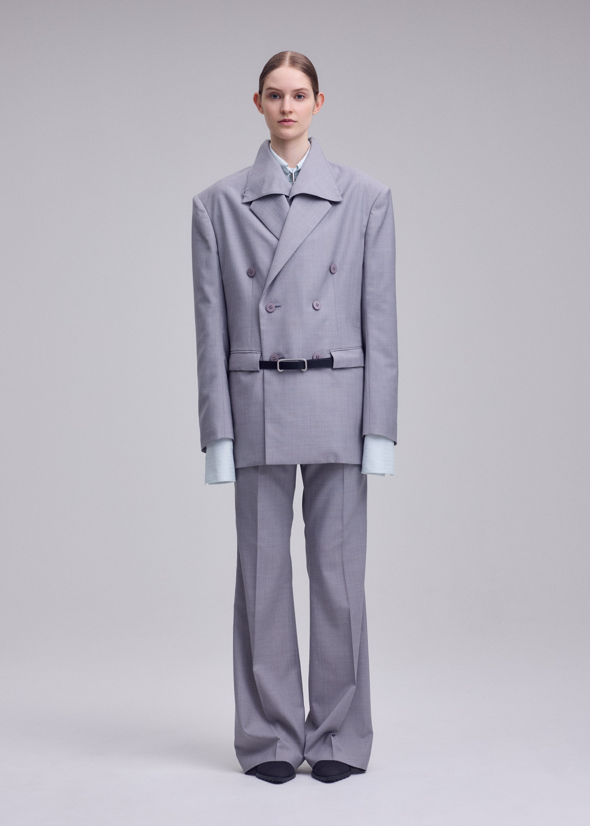 Issey Miyake HONEST ENSEMBLE sako černé vel. 2 vlněné