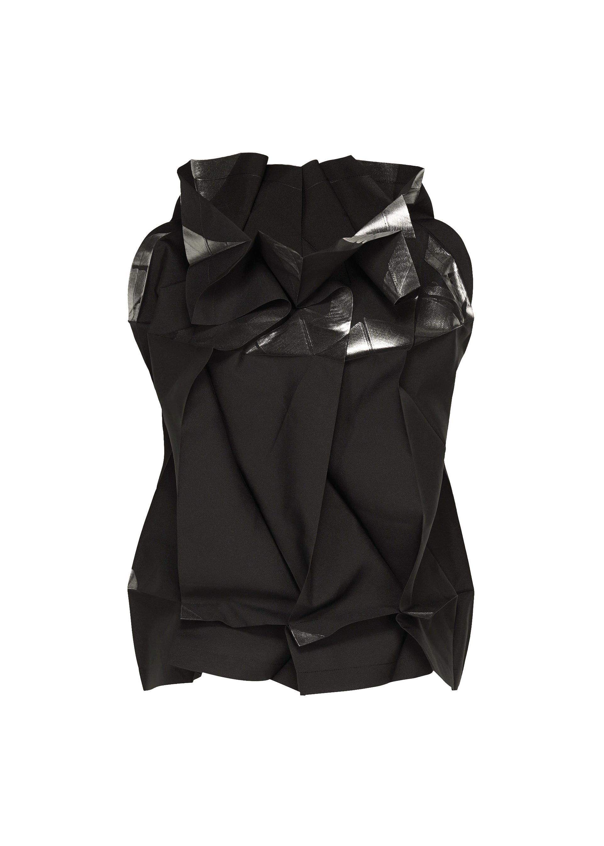 Issey Miyake 132 5 No.10 top bílý 3