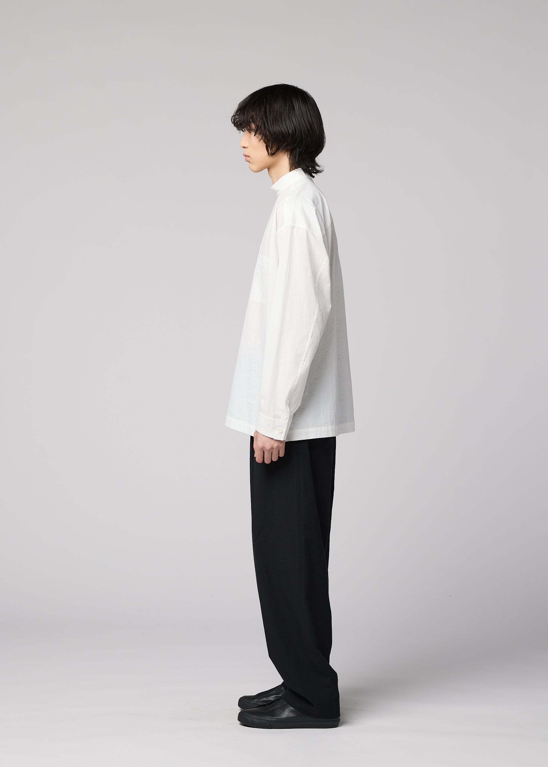 Issey Miyake IM Men White Shirt košile White lněná