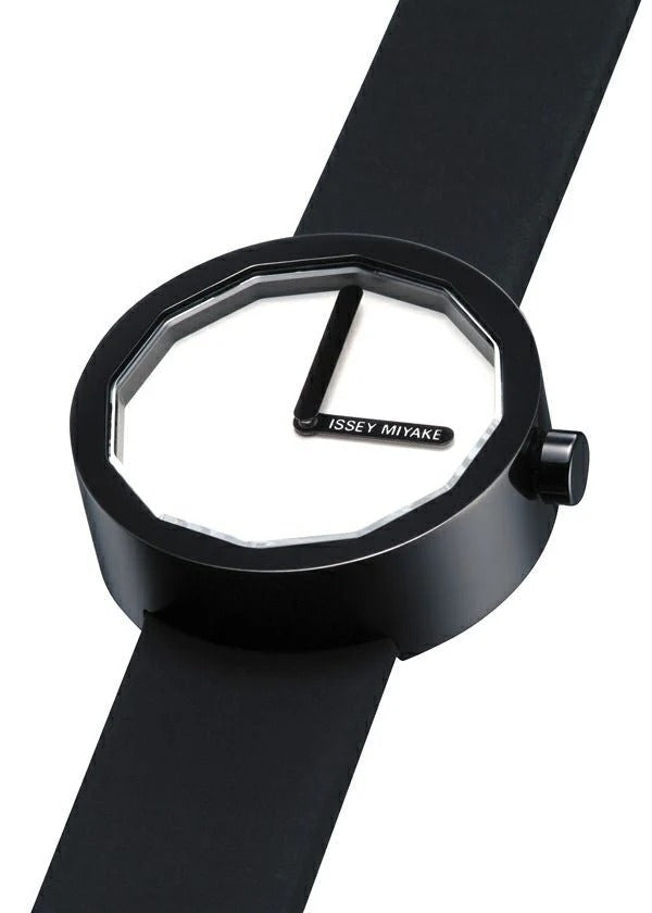 Issey Miyake Twelve hodinky černé hranaté