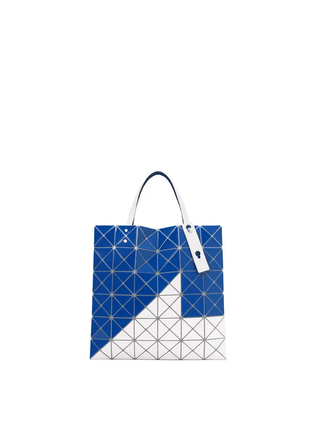 Issey Miyake Sign tote bag modrá A4