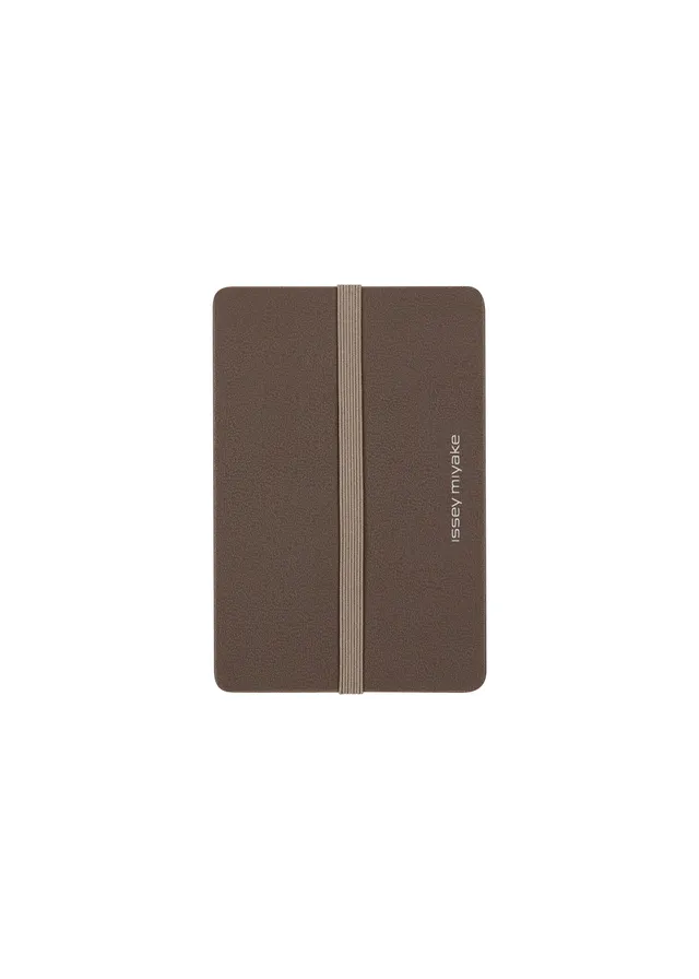 Issey Miyake Note-a-Note zápisník earth brown s pouzdrem
