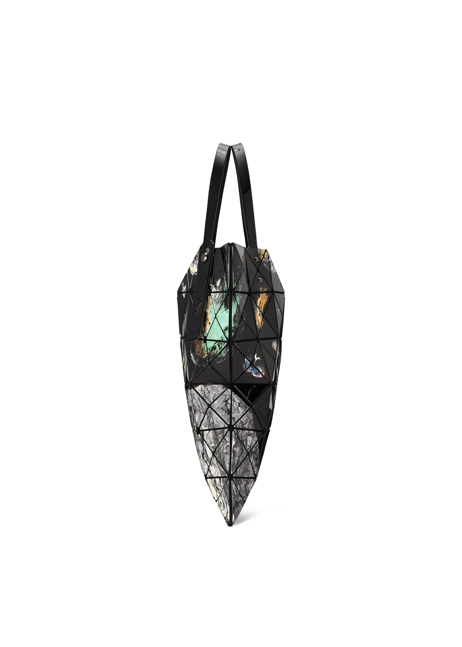 Issey Miyake Cosmic taška bílá A4 potisk planet