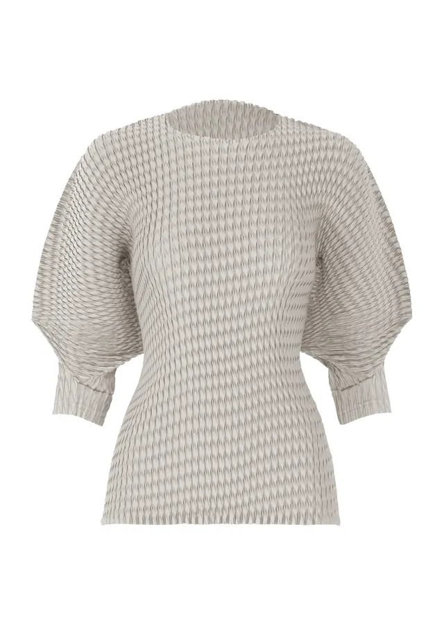 Issey Miyake Sleek Pleats IM61FJ609 top černý vel. 2 saténový