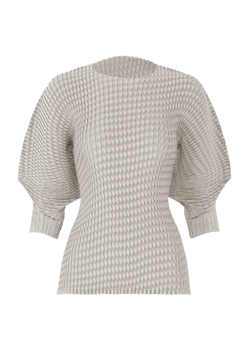 Issey Miyake Sleek Pleats IM61FJ609 top černý vel. 2 saténový