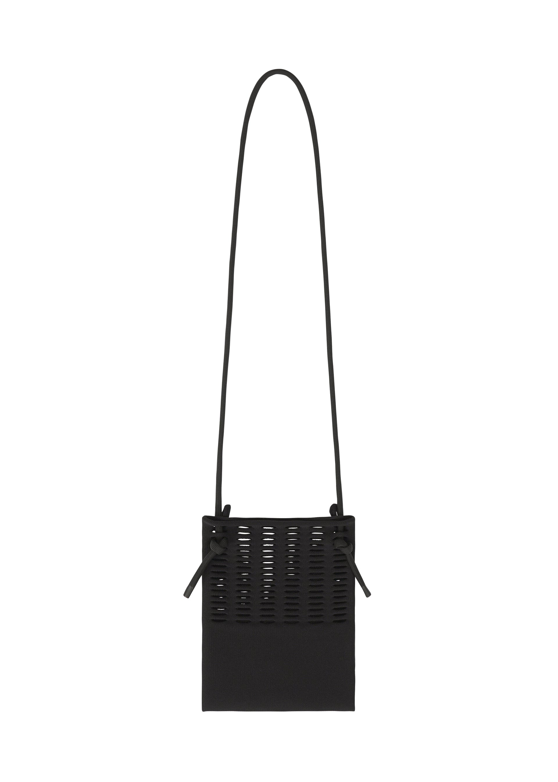 Issey Miyake Mokko Knapsack kabelka sky gray lehký úplet
