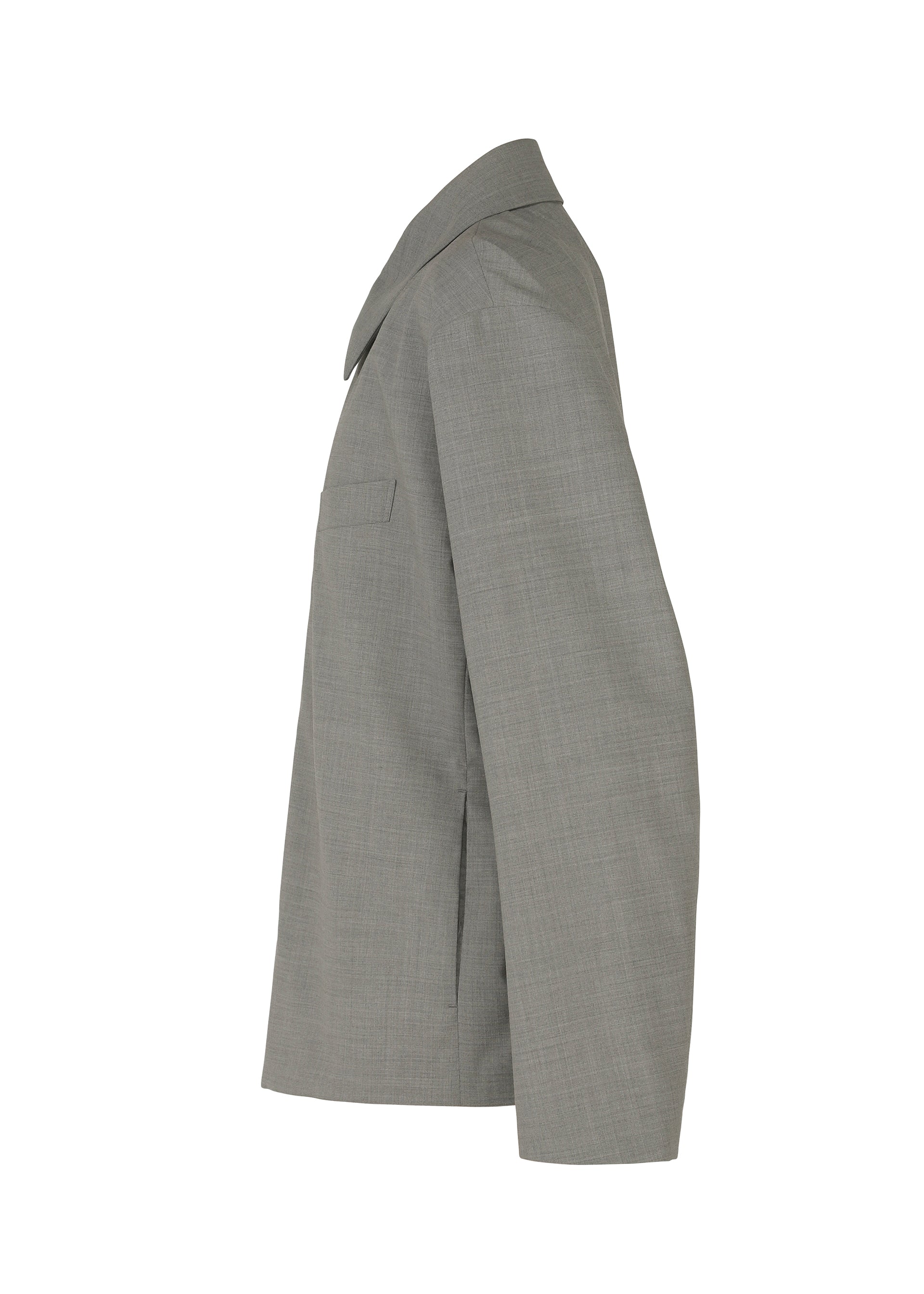 Issey Miyake Suave bunda Gray vlněná pánská
