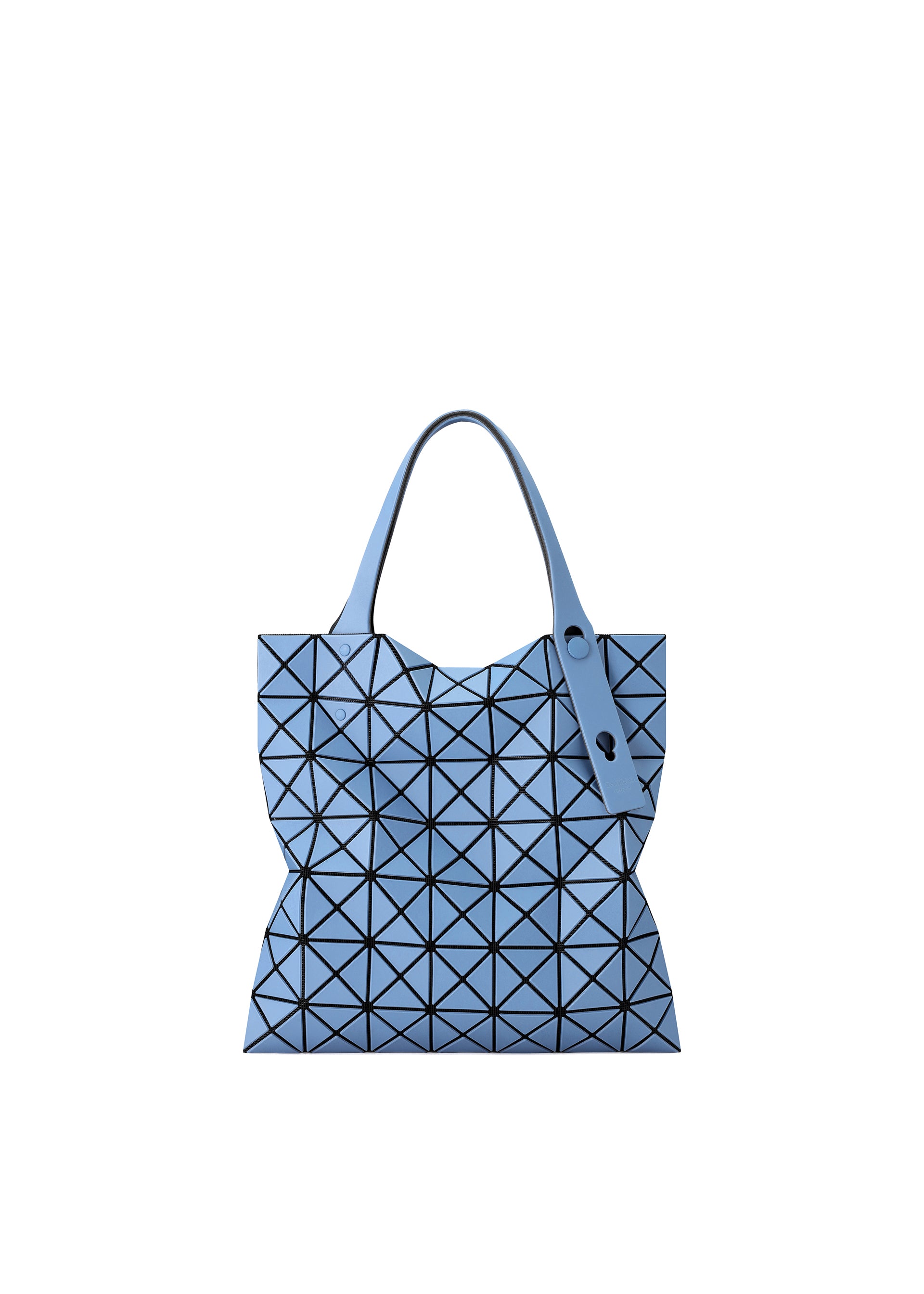Issey Miyake Prism Frost tote šedá matná