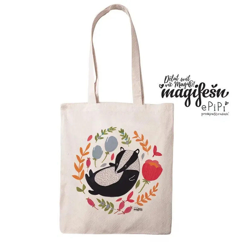 Magifešn FAIR TRADE taška MEDIUM Jezevec recyklovaná