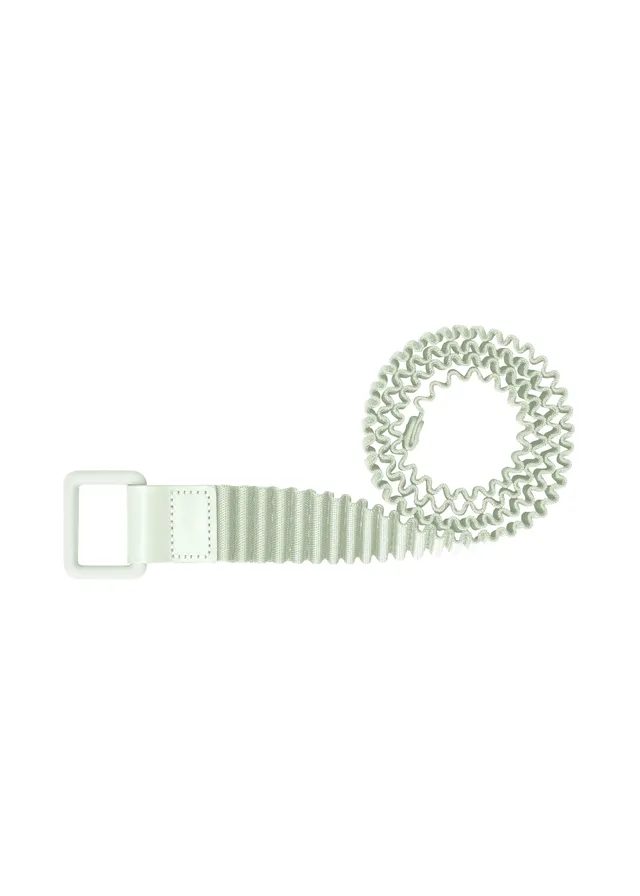 Homme Plissé Issey Miyake Pleats Belt pásek White Green