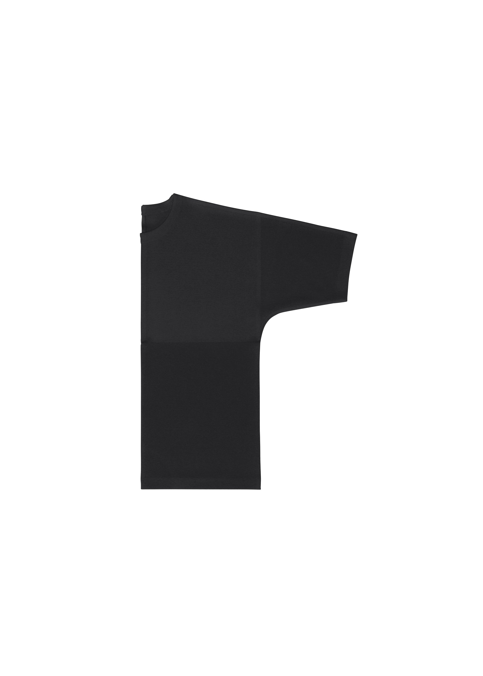 Issey Miyake IM Men Flat T tričko bílé skládané jersey