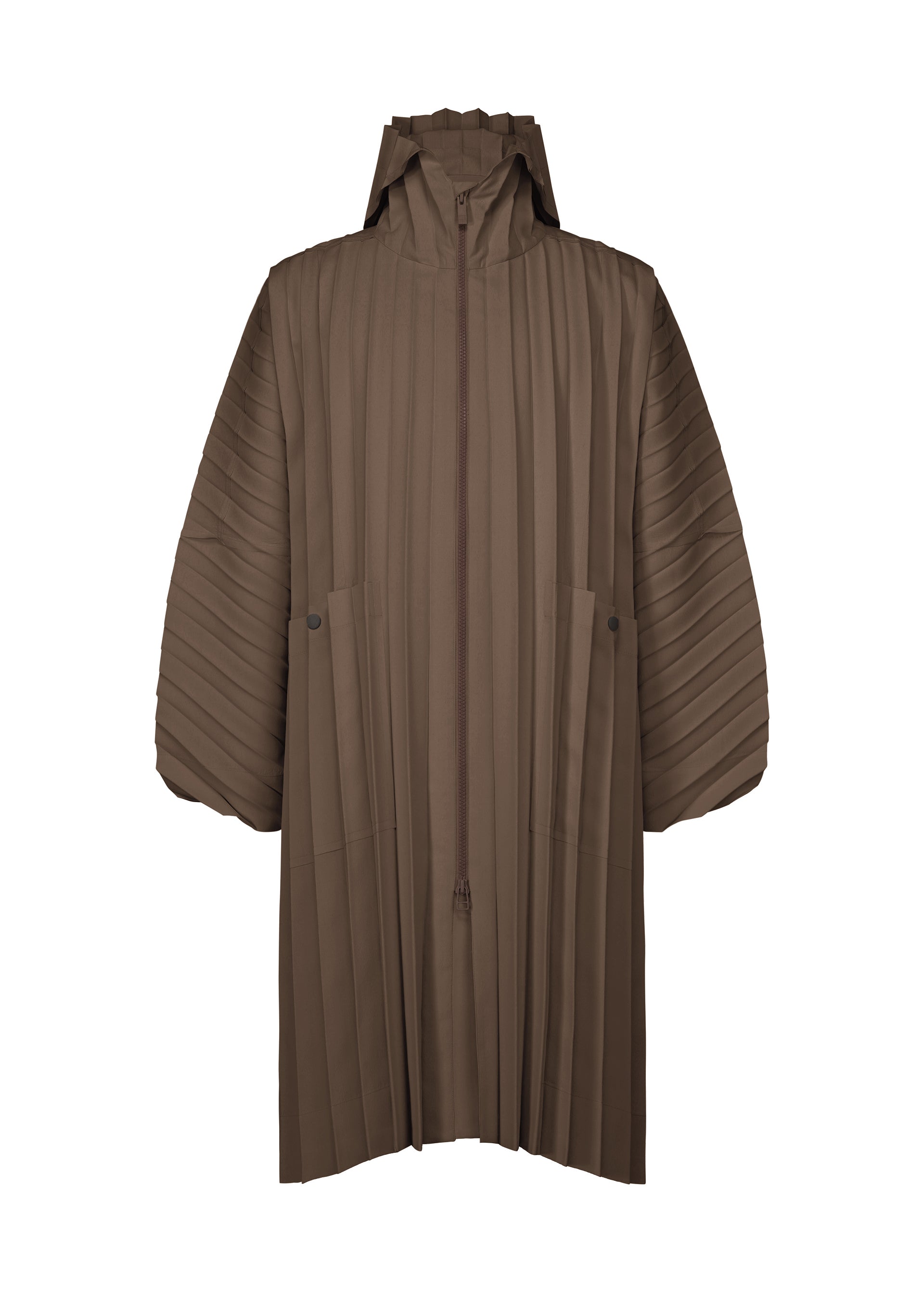 Issey Miyake Edge HP61230 kabát bílozelený vel. 1