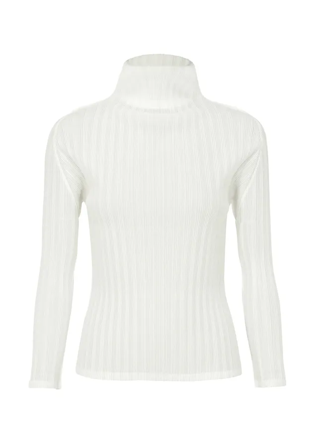Issey Miyake Rib Pleats Basics top černý vel. 3 rolák