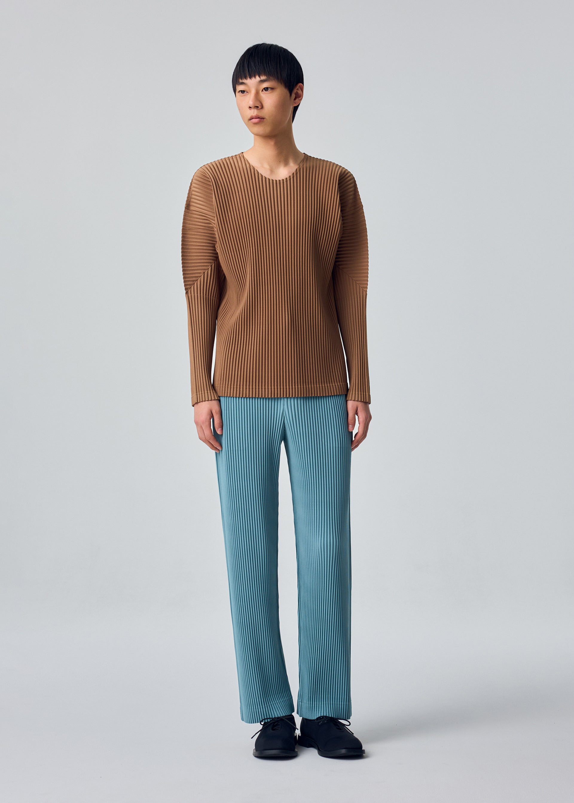 Issey Miyake Color Pleats 2 triko šedé vel. 2
