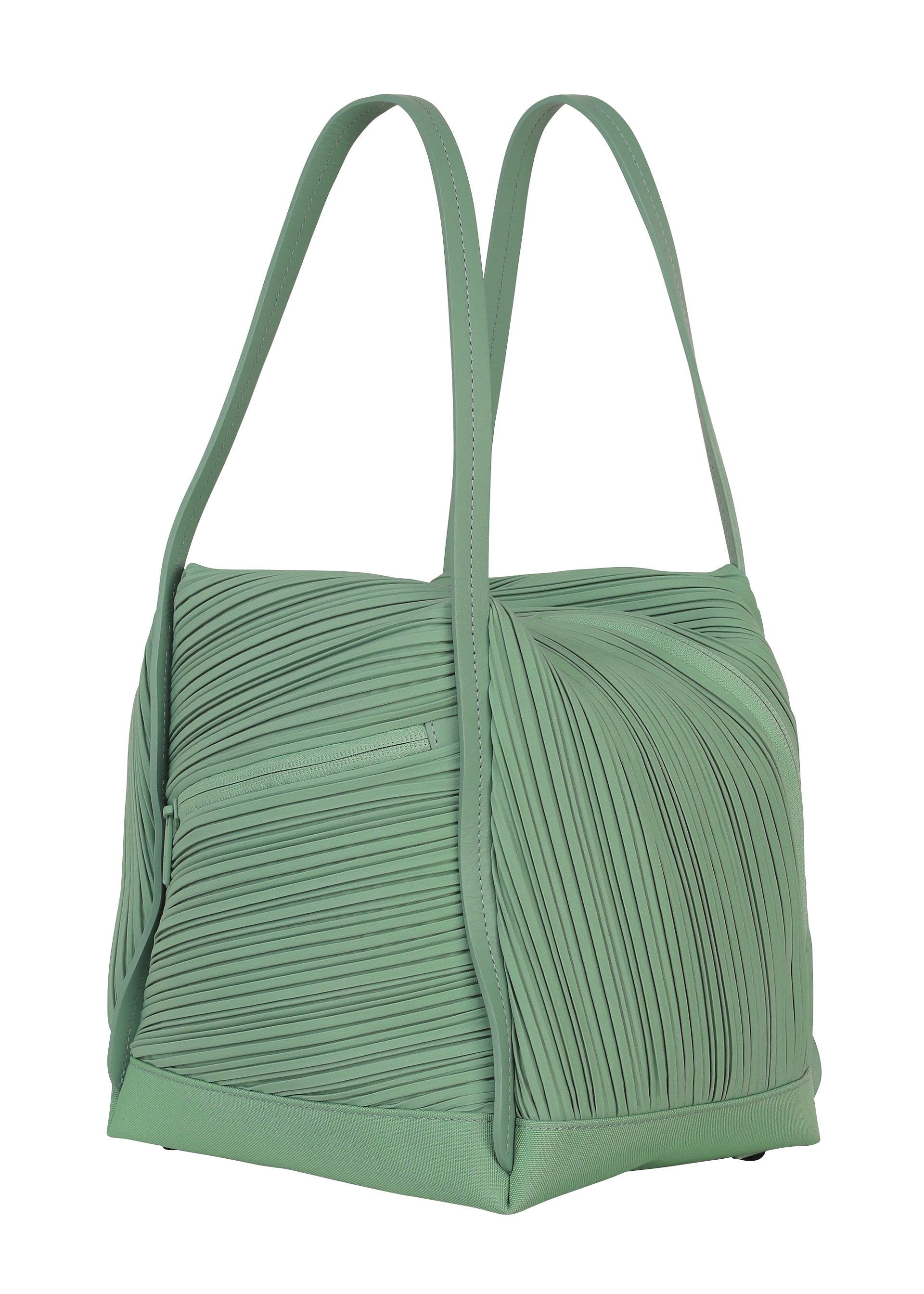Issey Miyake Pleats Please Bias Pleats Bag kabelka khaki