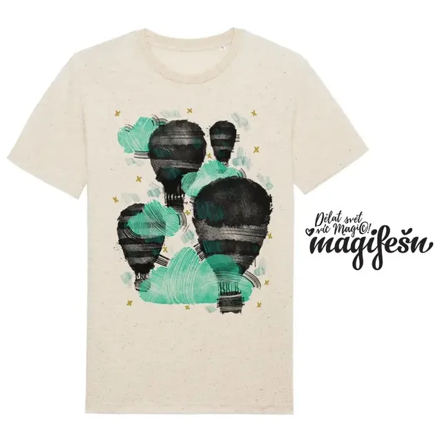 Magifešn BIO XY Balóny unisex tričko biobavlna